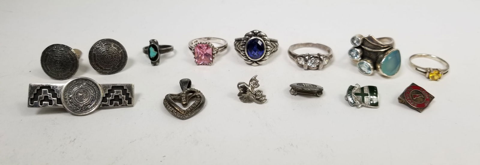 Assortment of Sterling Silver Rings and Jewelry (1 of 9)