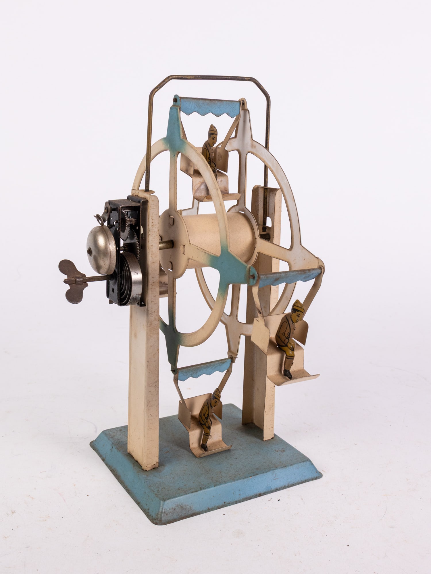 Early German Wind-Up Tin Toy Ferris Wheel (1 of 6)