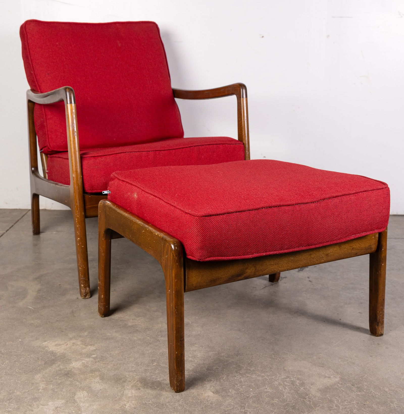 France & Daverkosen | Danish Modern Arm Chair & Ottoman (1 of 14)