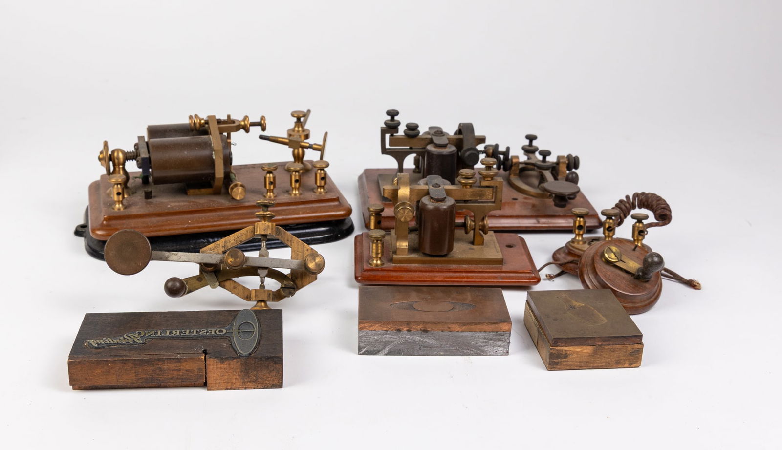Antique Telegraph Key & Sounder Assortment (1 of 7)