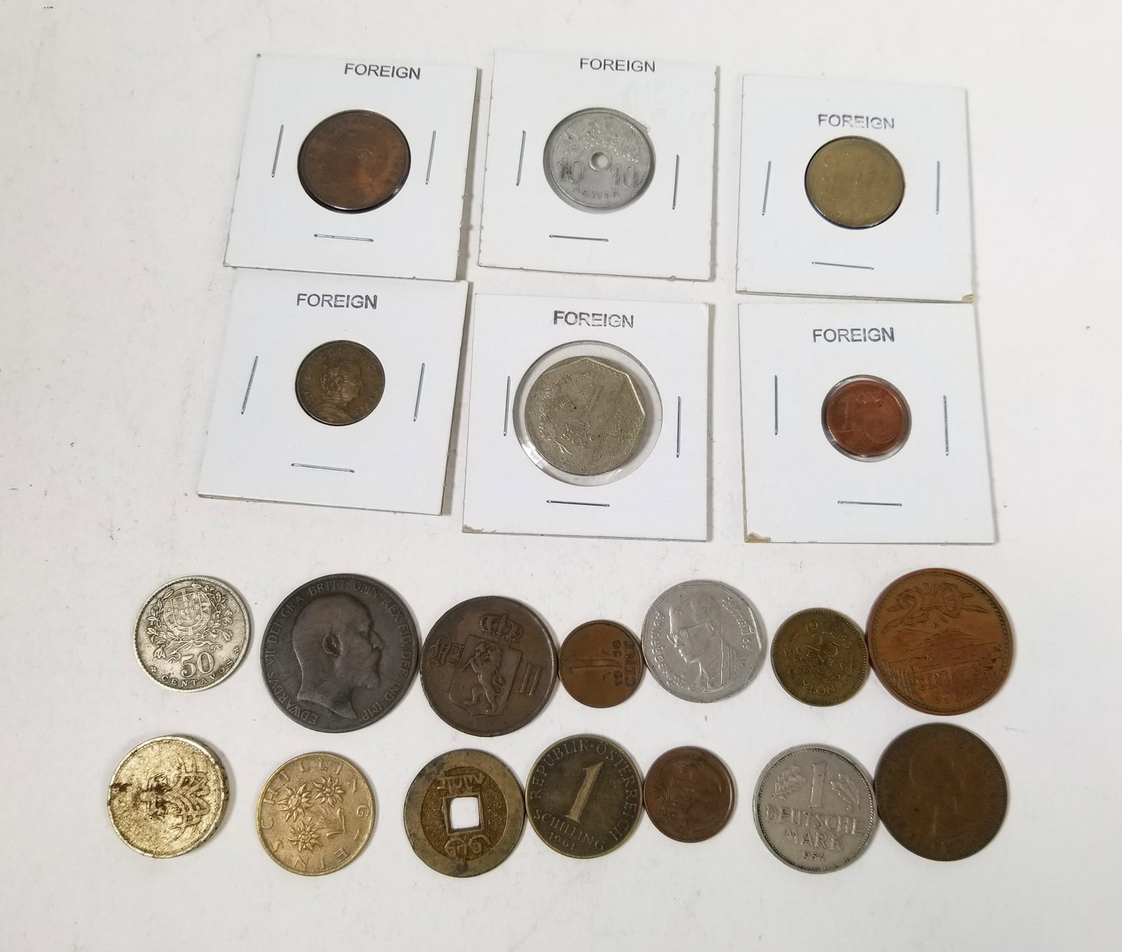 Twenty Foreign Coins: Twenty Foreign Coins Literature Brooks Auction is not responsible for outbids. Questions? Call the office at (856) 694-2960 or email us directly at info@brooks.auction. • Please read description