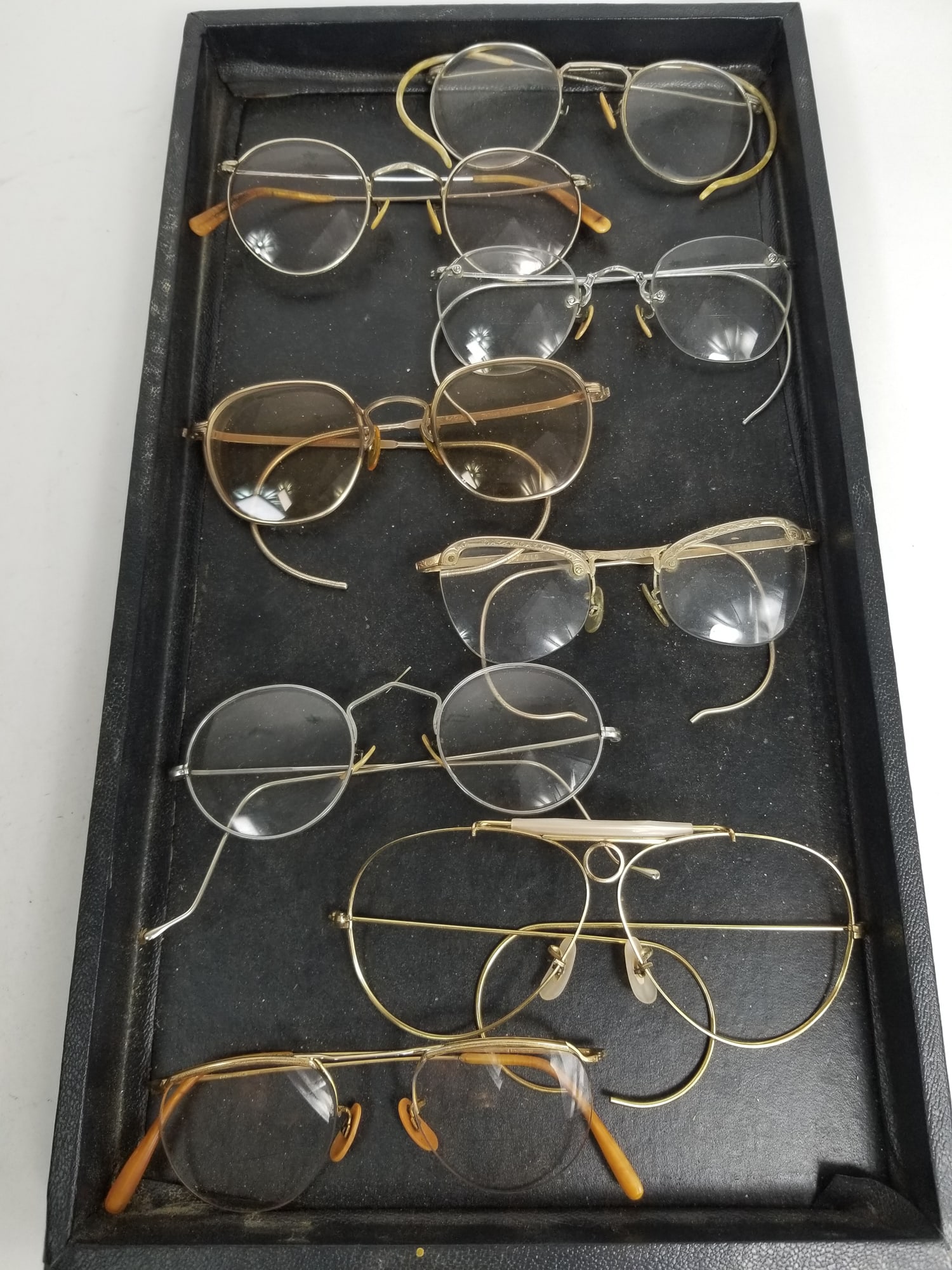 Eight Pairs of Vintage Gold Filled Glasses (1 of 3)