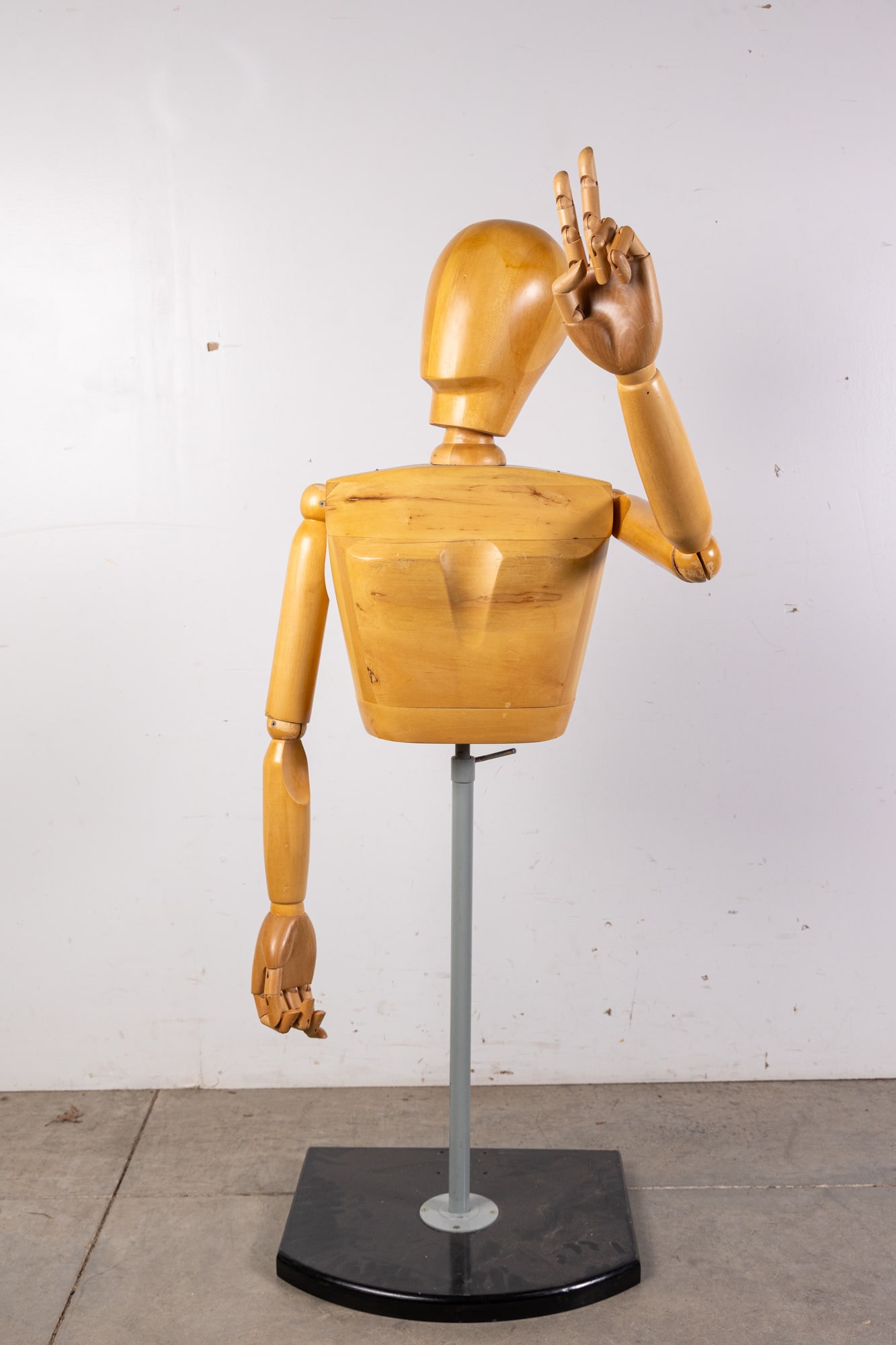 Life Size Partial Articulated Artist's Mannequin (1 of 4)