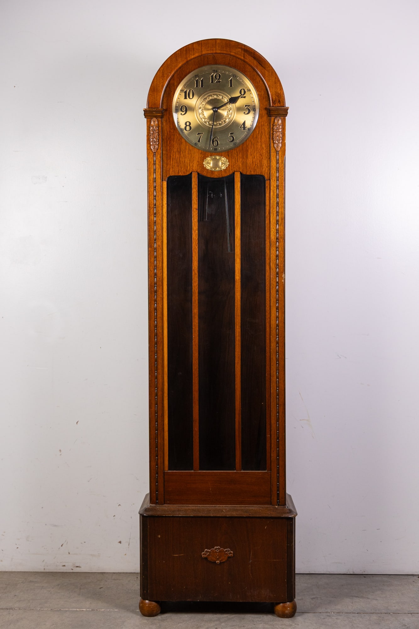 Antique Divina Grandfather Clock: Antique Divina Grandfather Clock Size 77" x 20" x 10" Literature Brooks Auction – Online Auction Terms & Conditions ———————————&