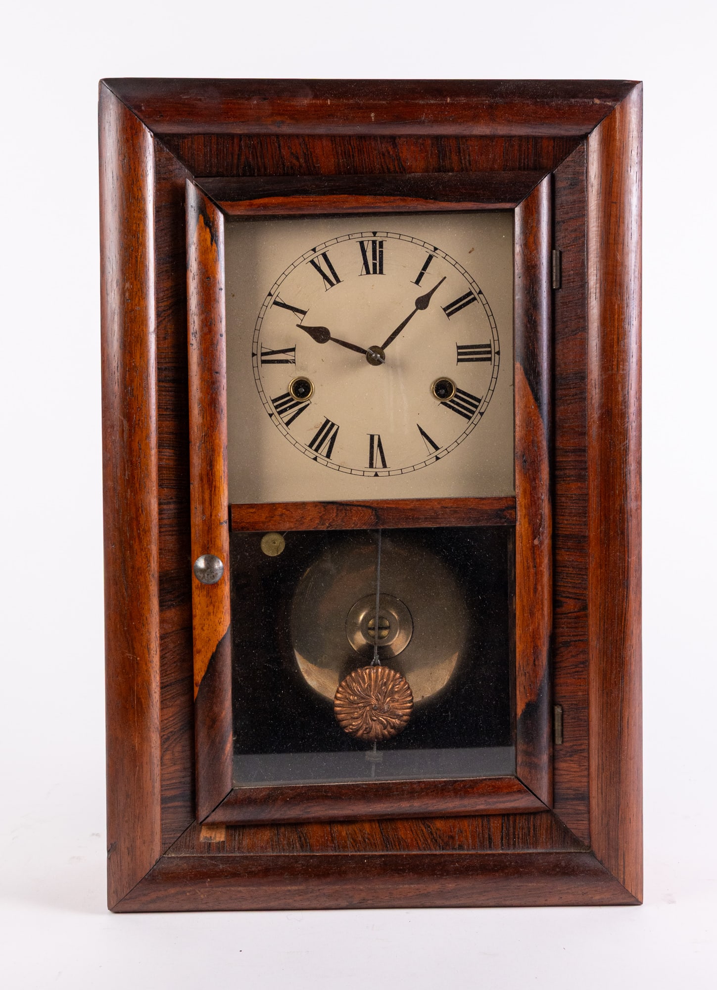 Antique Seth Thomas Glass Case Wall Clock: Antique Seth Thomas Glass Case Wall Clock Size 17" x 11" x 4" Literature Brooks Auction – Online Auction Terms & Conditions ——————————