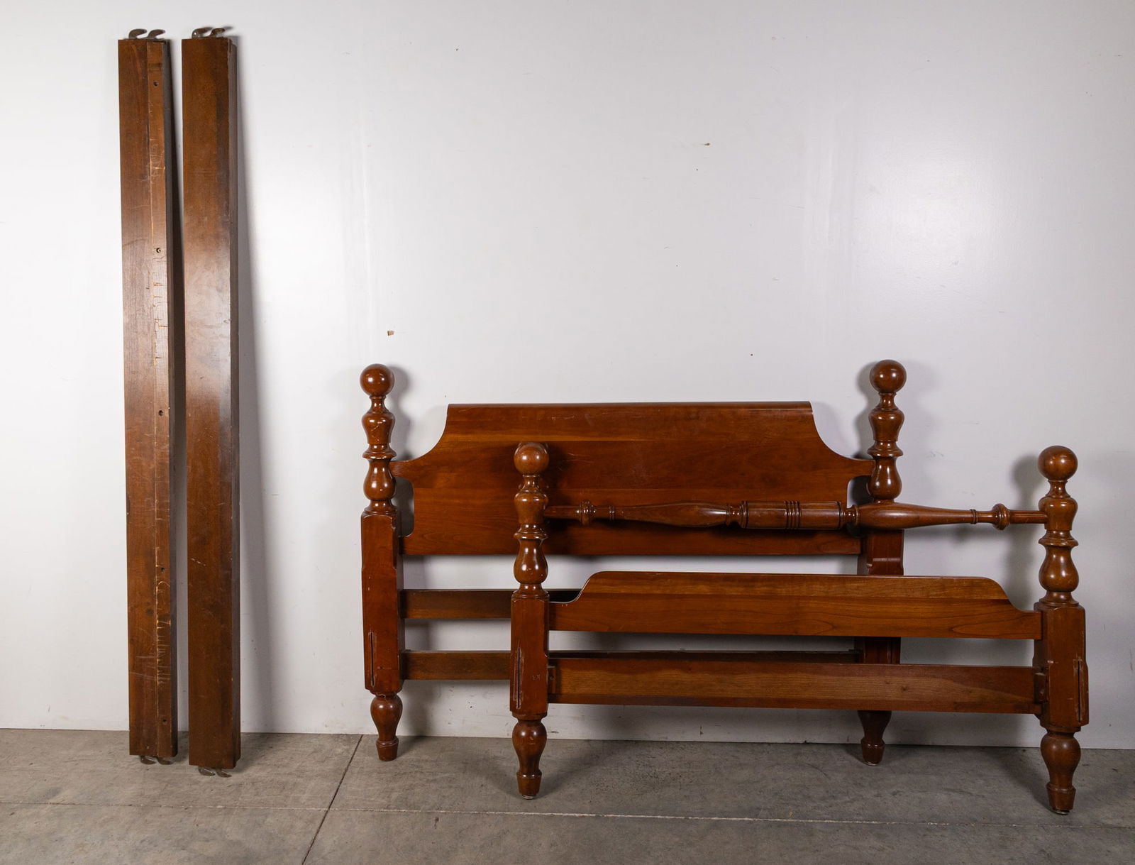 Full Sized Vintage Bed Frame: Full Sized Vintage Bed Frame Size 44" x 58" Literature Brooks Auction – Online Auction Terms & Conditions ————————————R