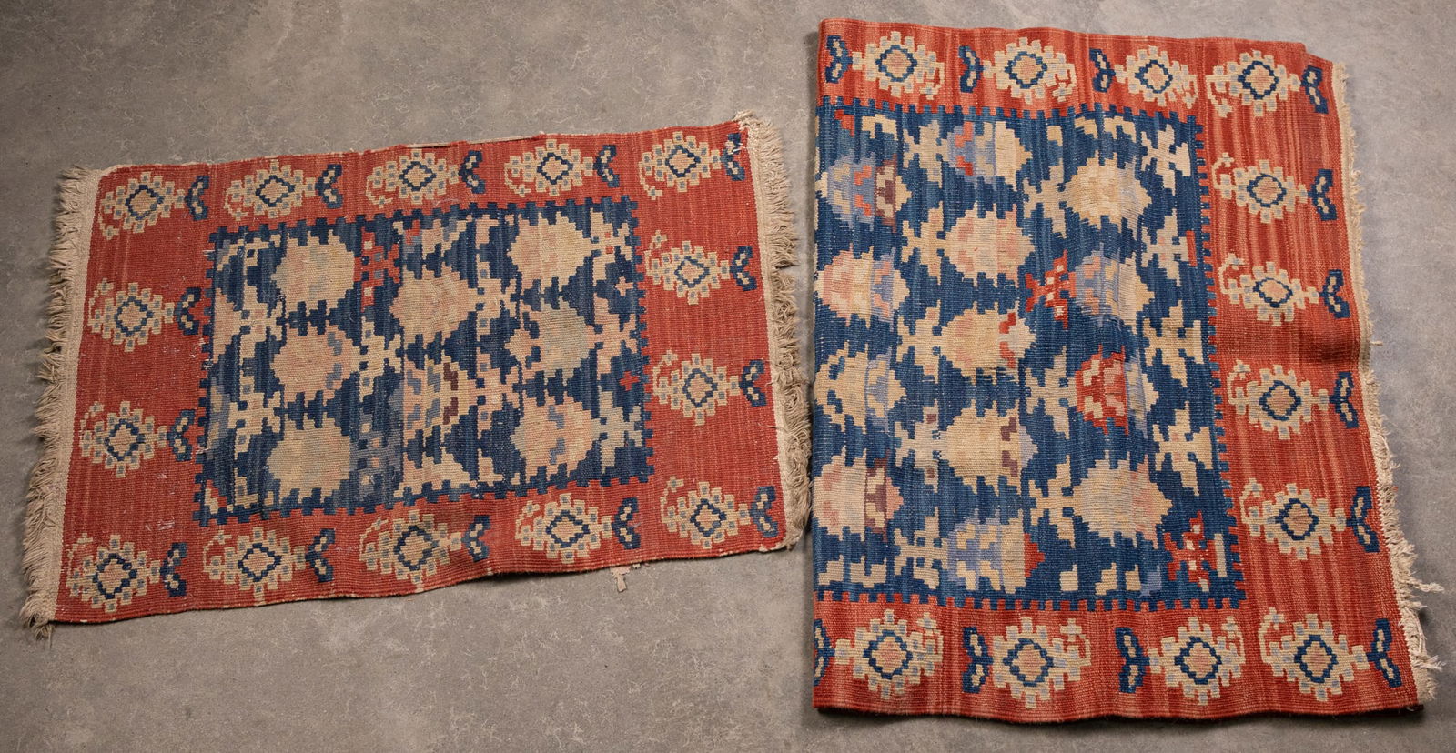 Two Vintage Kilim Runner Rugs (1 of 3)