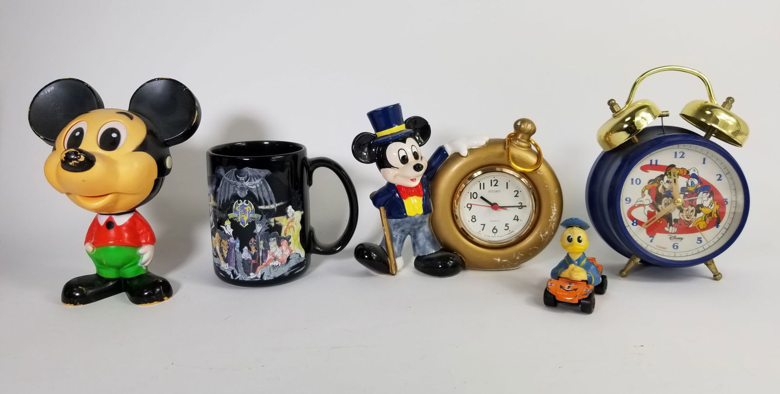 Disney Collectibles Assortment ft. Mattel Pull-String Talking Mickey (1 of 4)