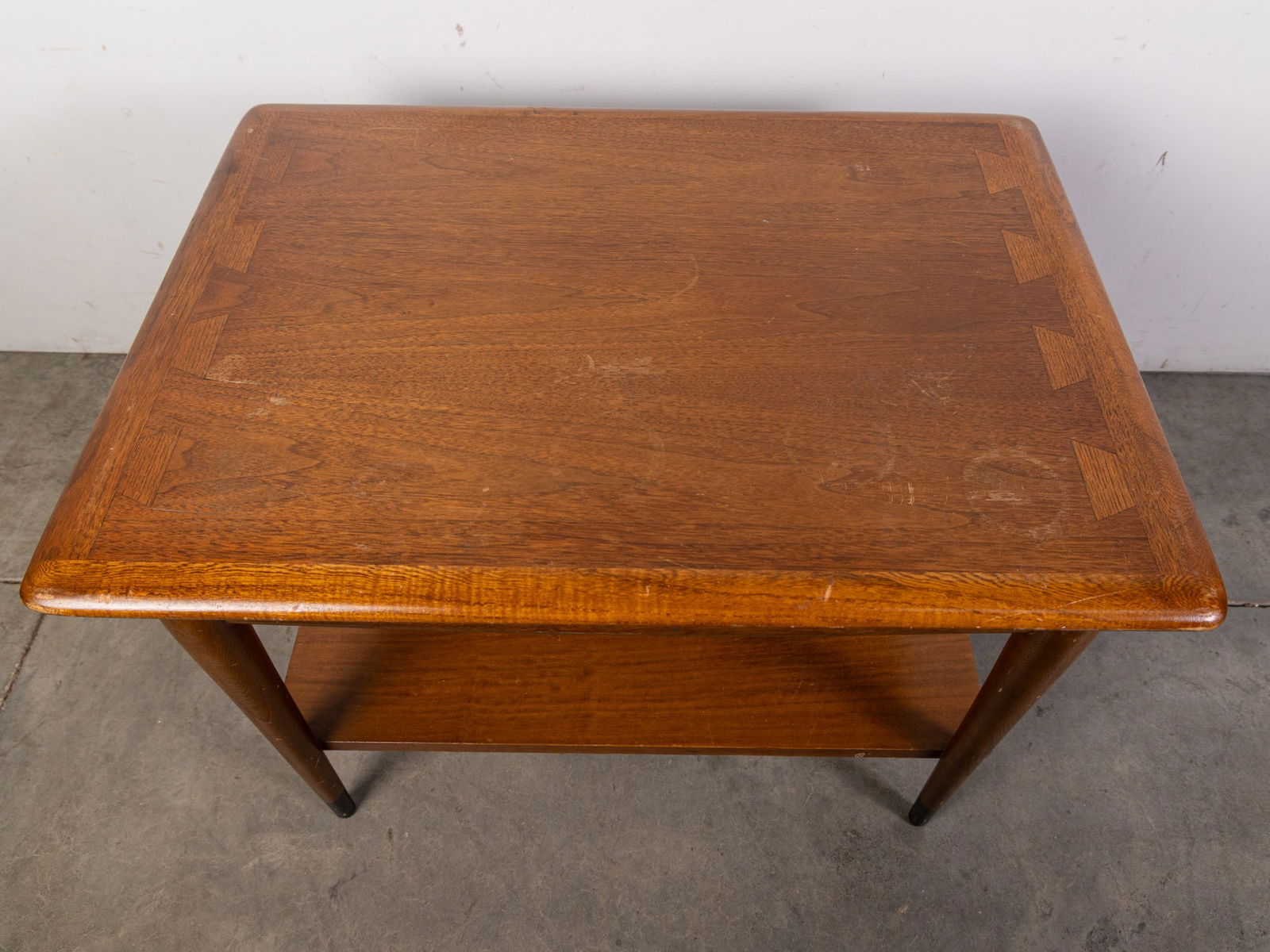 Andre Bus for Lane Mid Century Modern "Acclaim" End Table: Andre Bus for Lane Mid Century Modern "Acclaim" End Table Size 20" x 28" x 22" Literature Brooks Auction is not responsible for outbids. Questions? Call the office at (856) 694-2960 or email us dire