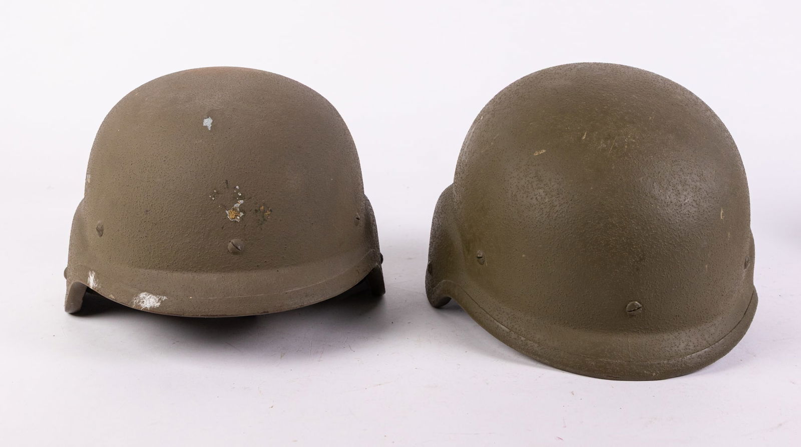 Pair of Vintage U.S. Military Helmets (1 of 6)