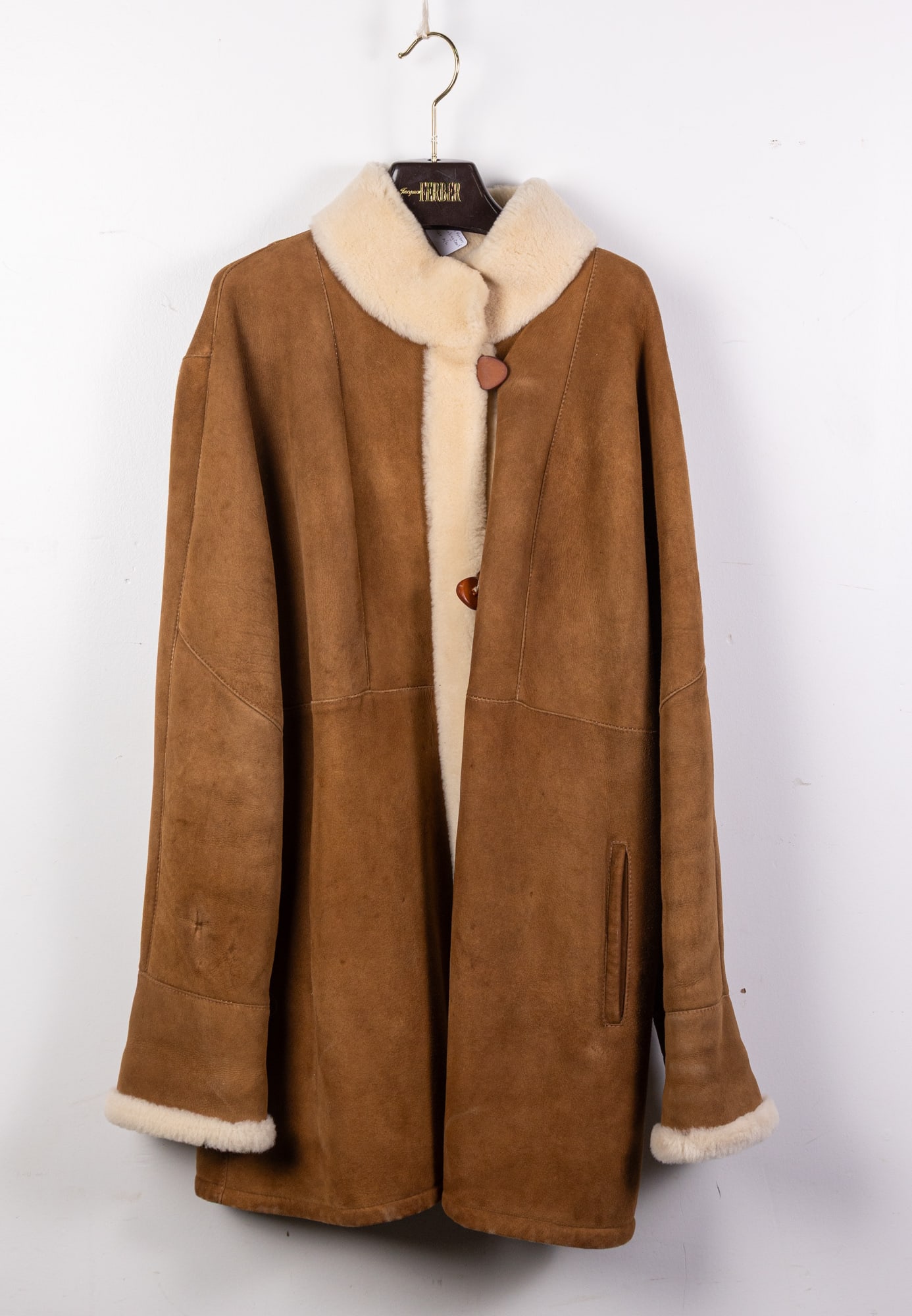 Jacques Ferber Shearling Coat: Jacques Ferber Shearling Coat Size M/Lq Literature Brooks Auction – Online Auction Terms & Conditions —————————————&