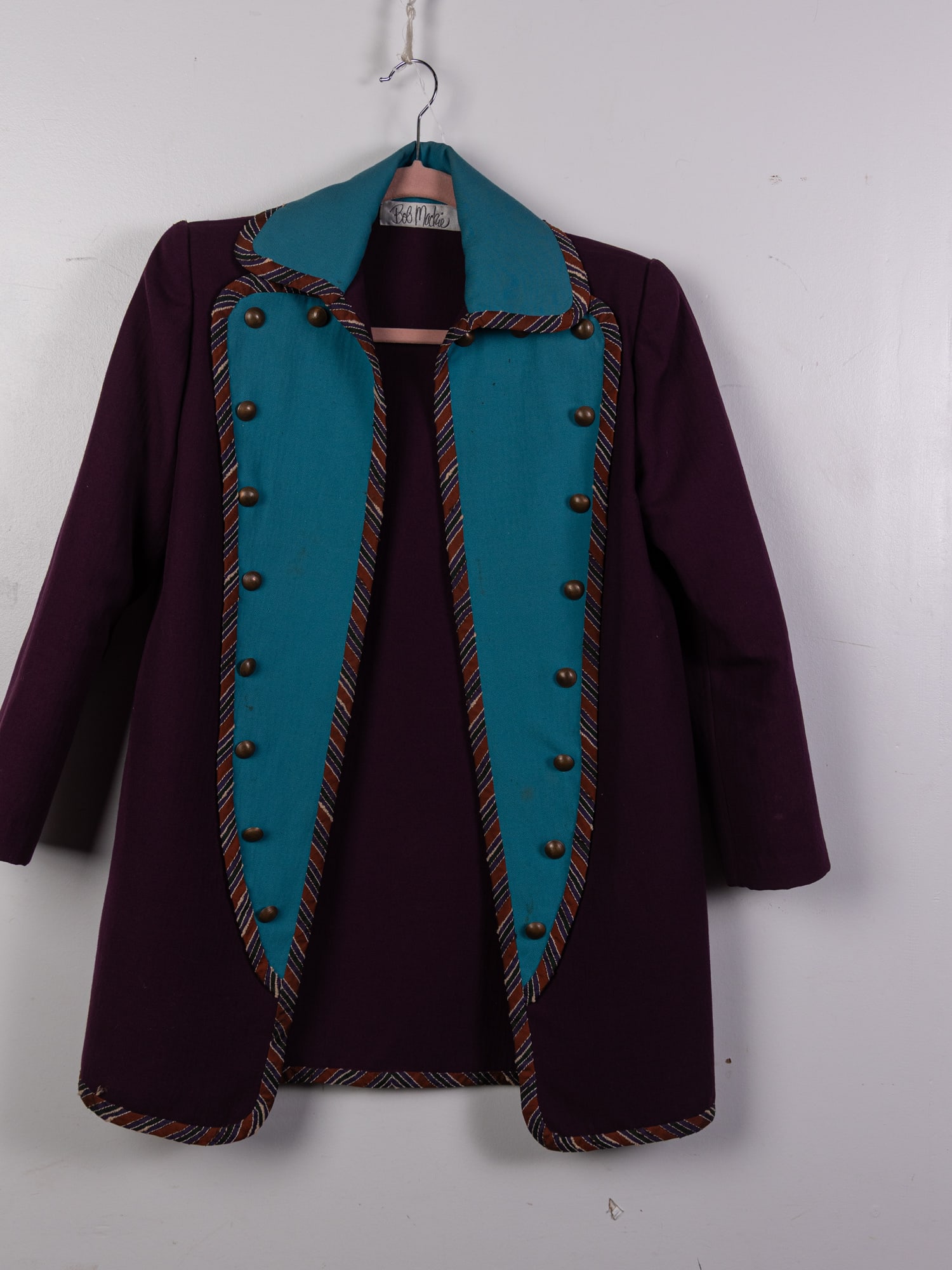 Vintage Bob Mackie Blazer Jacket w/ Repurposed Indian Head Coin Buttons (1 of 4)