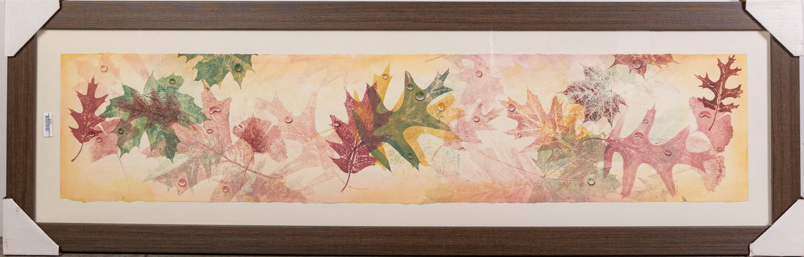 "Leaves" Hand Signed and Numbered Serigraph by Reina: "Leaves" Hand Signed and Numbered Serigraph by Reina Size 57" x 18" Literature Brooks Auction – Online Auction Terms & Conditions —————————&