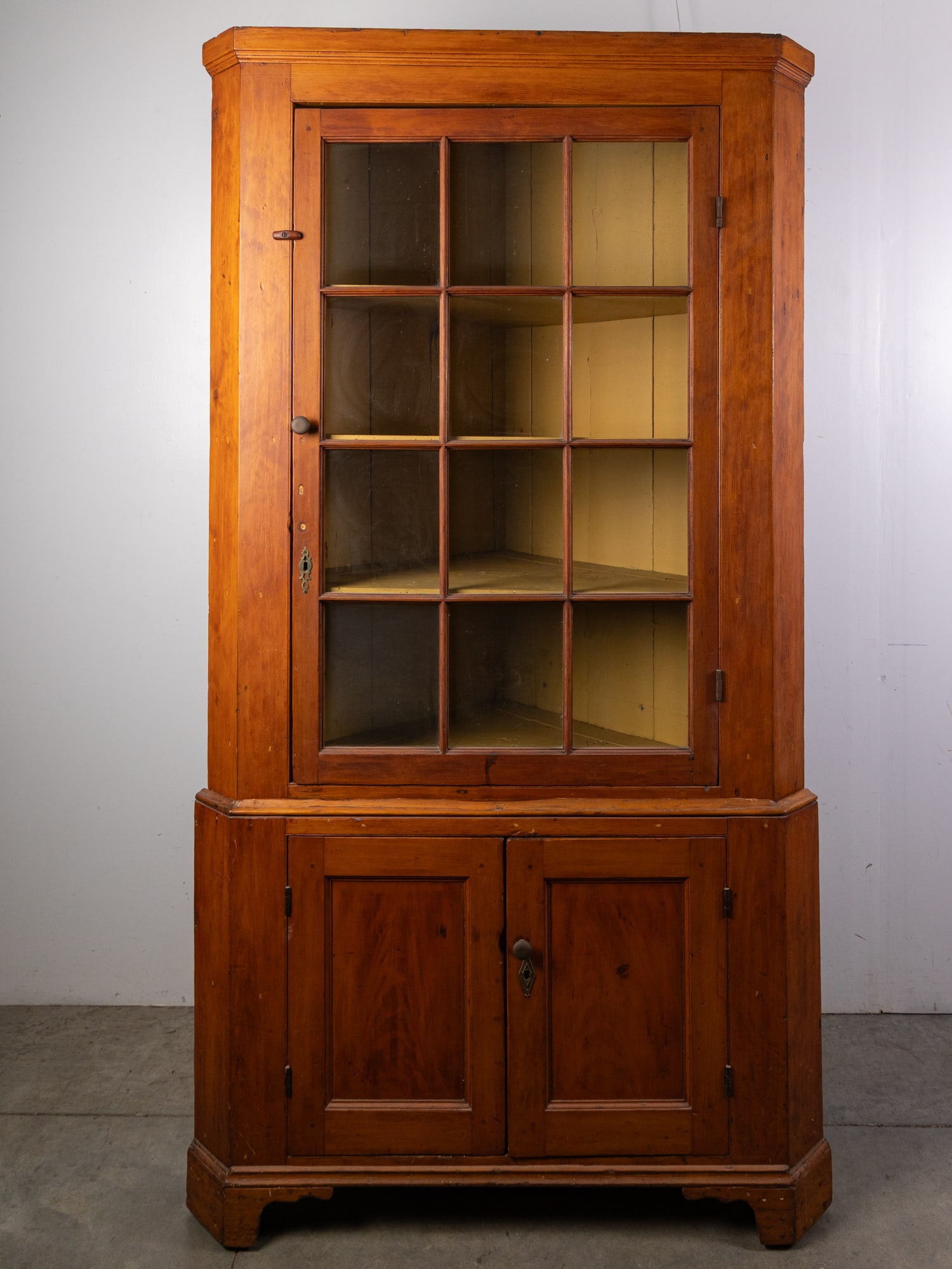 Antique Primitive Corner Cabinet (1 of 5)