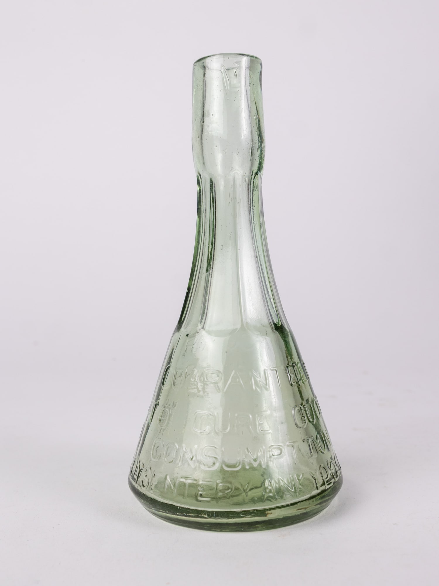 Dr. Traviss Herb Bitters Blown Glass Bottle (1 of 9)
