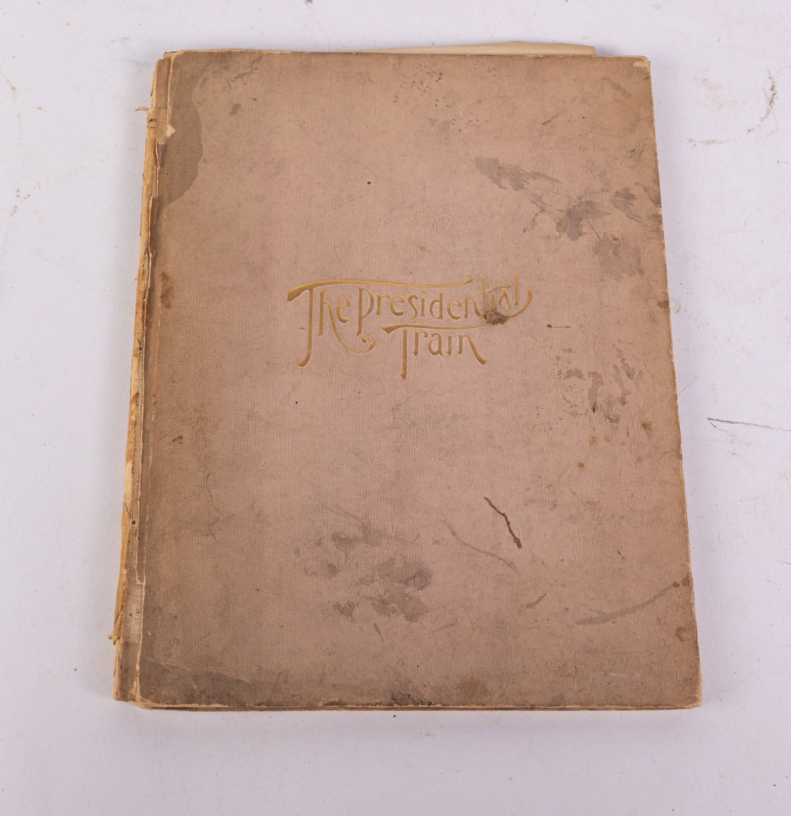 The Presidential Train, Pennsylvania Railroad Company, 1880: The Presidential Train, Pennsylvania Railroad Company, 1889, Antique book by the press of Allen, Lane & Scott, Philadelphia, detailing the journey of the "Presidential Train" which carried the Preside