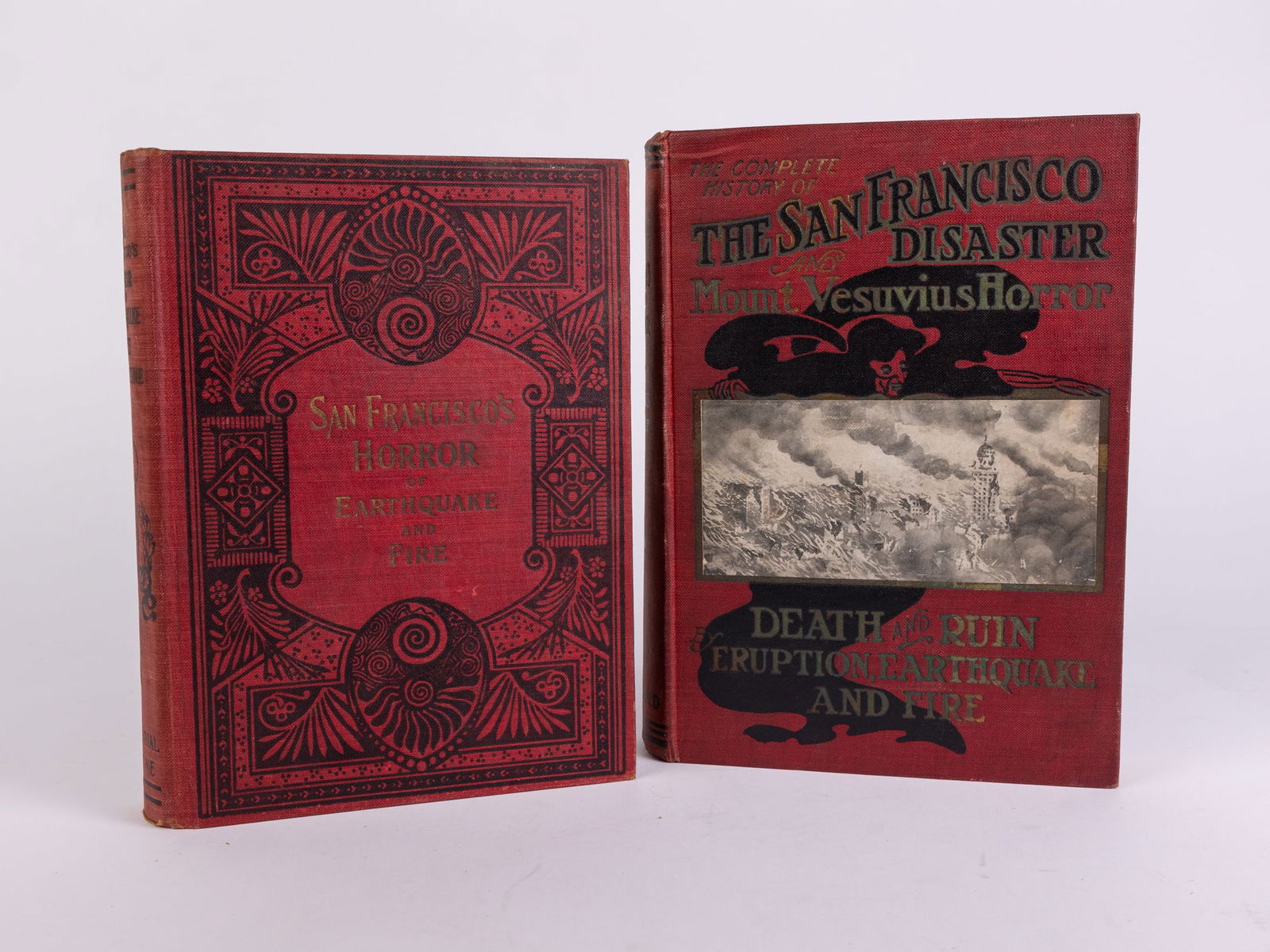 Two Antique Books on the 1906 San Francisco Disaster (1 of 5)