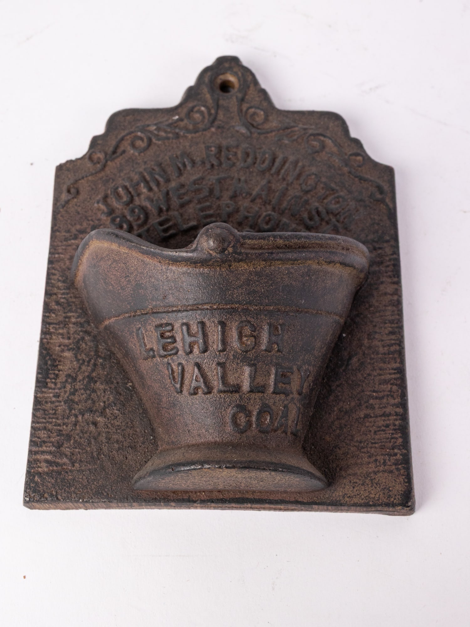 Antique Lehigh Valley Coal Advertising Match Safe (1 of 4)