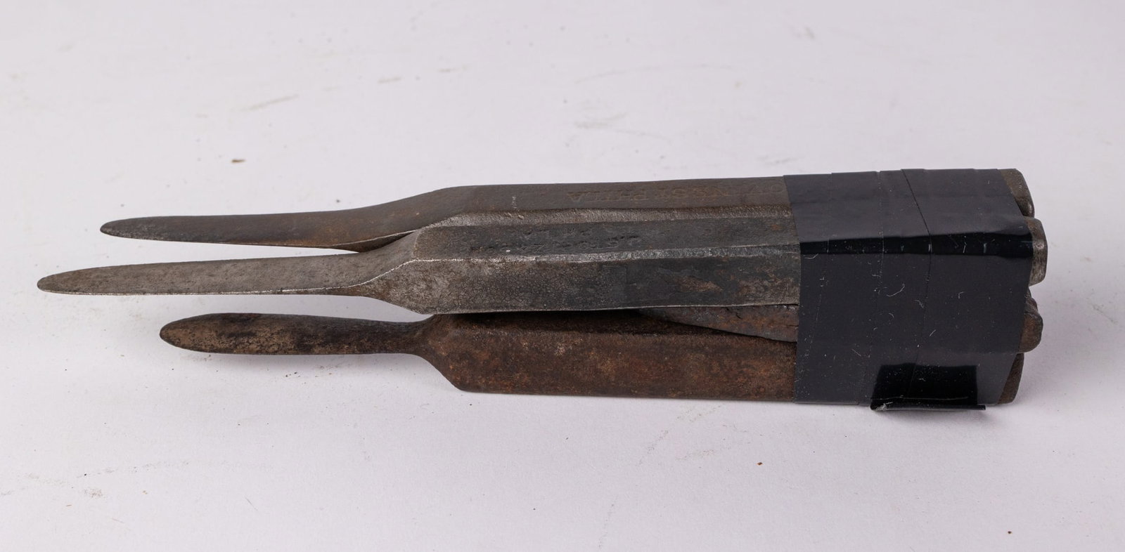 Four Antique Oyster Knives ft. Two Marked Philadelphia: Four Antique Oyster Knives ft. Two Marked Philadelphia Size 7.5" L Literature Brooks Auction – Online Auction Terms & Conditions —————————&#