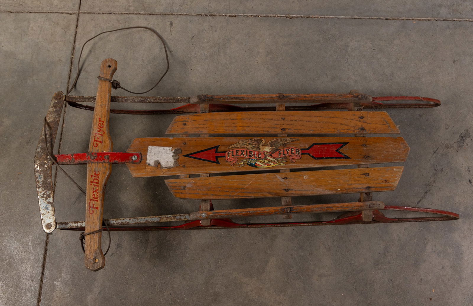 Vintage Flexible Flyer Sled (1 of 4)