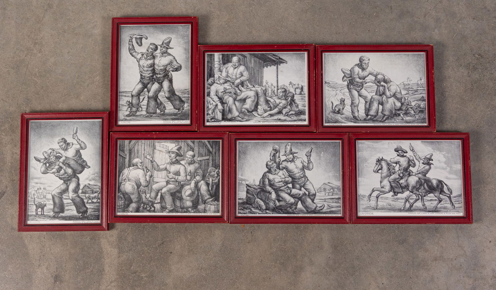 Series of William Dean Fausett Framed Prints (1 of 3)