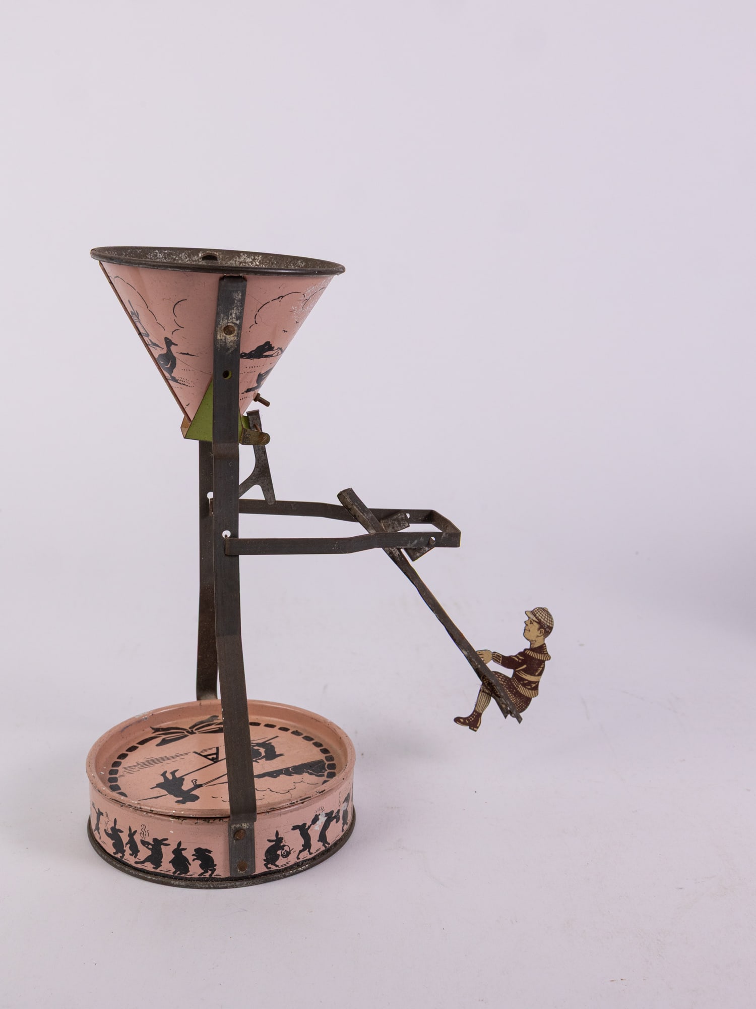 Sandy Andy Flossie Fisher Tin Sand Dump Toy (1 of 5)