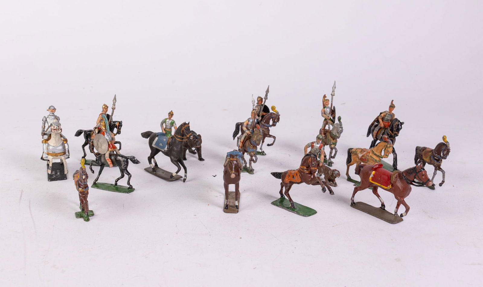 Assorted Lead Figures ft. Mounted Roman Soldiers (1 of 5)