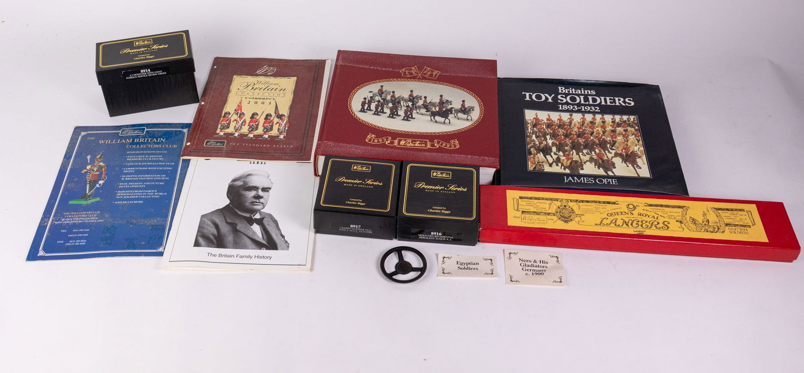 Assortment of Britains Memorabilia & Literature ft. Advertising Standee (1 of 6)
