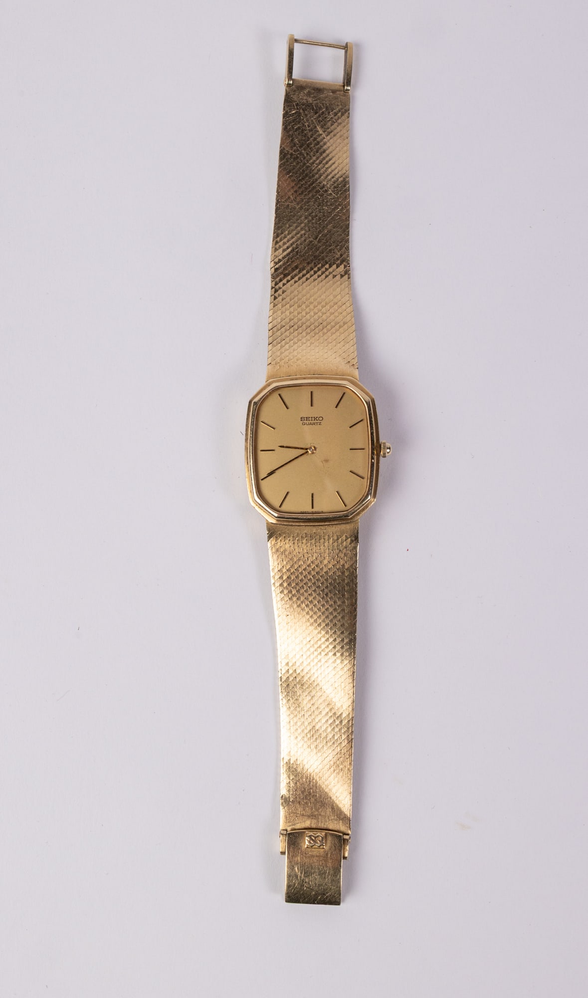Vintage 14KY Gold Seiko Quartz Wrist Watch (1 of 11)