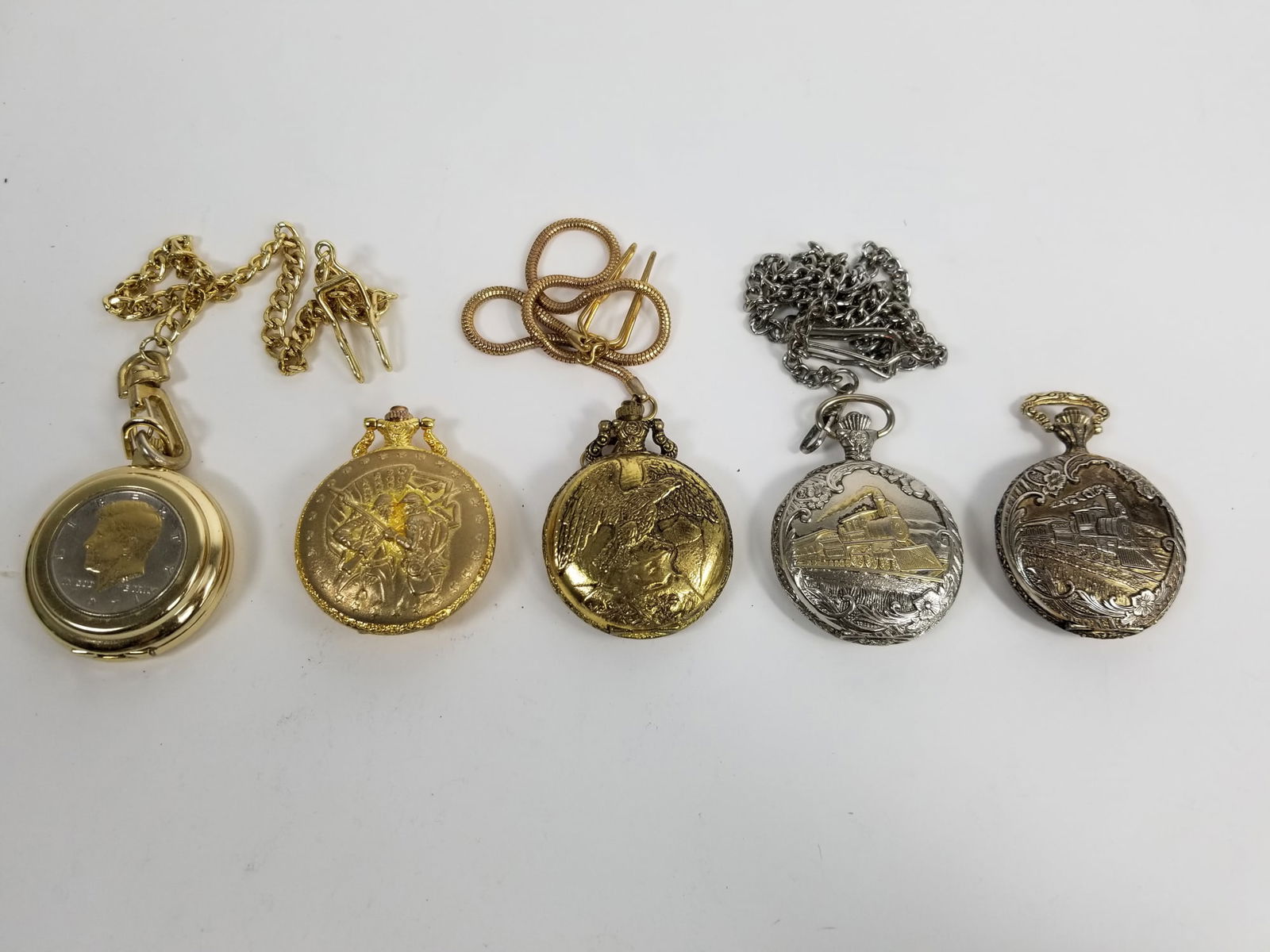 Five Assorted Pocket Watches (1 of 7)