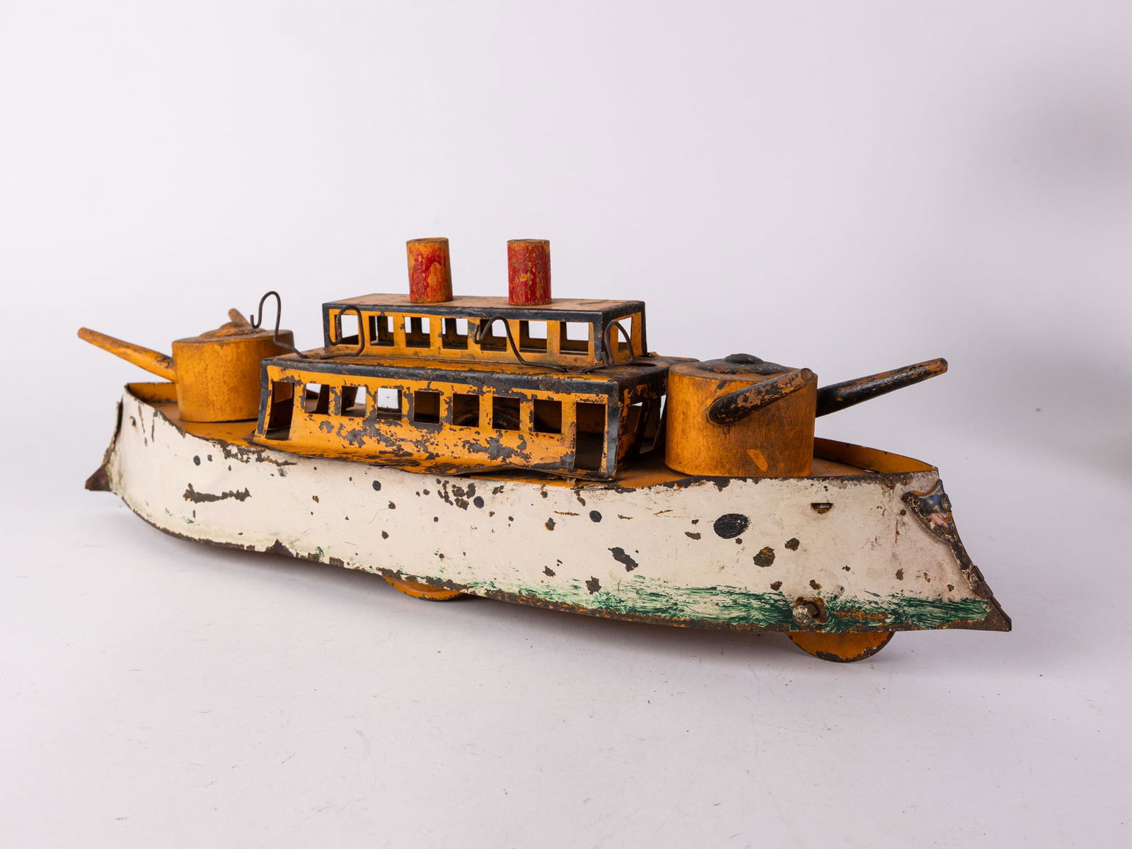 D.P. Clark & Co. Battleship Hill Climber Friction Toy (1 of 6)