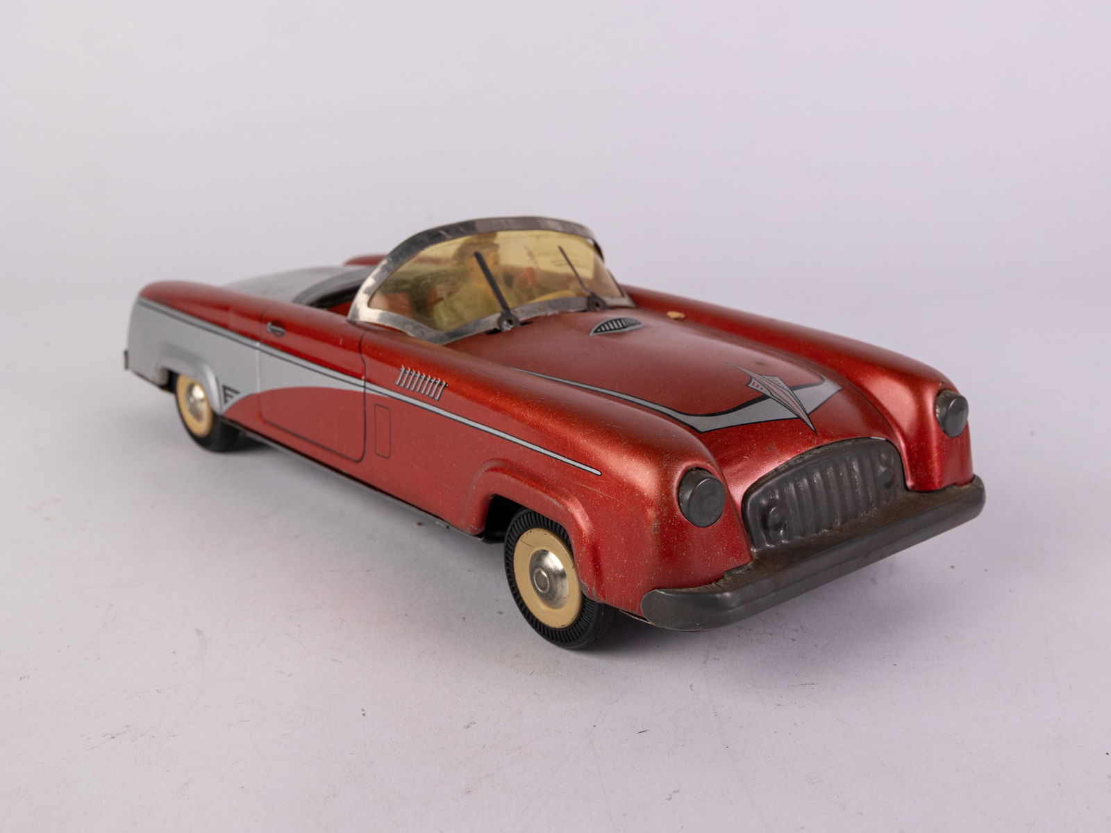 Philipp Niedermeier Germany Pressed Steel Ford Thunderbird Toy Car (1 of 8)