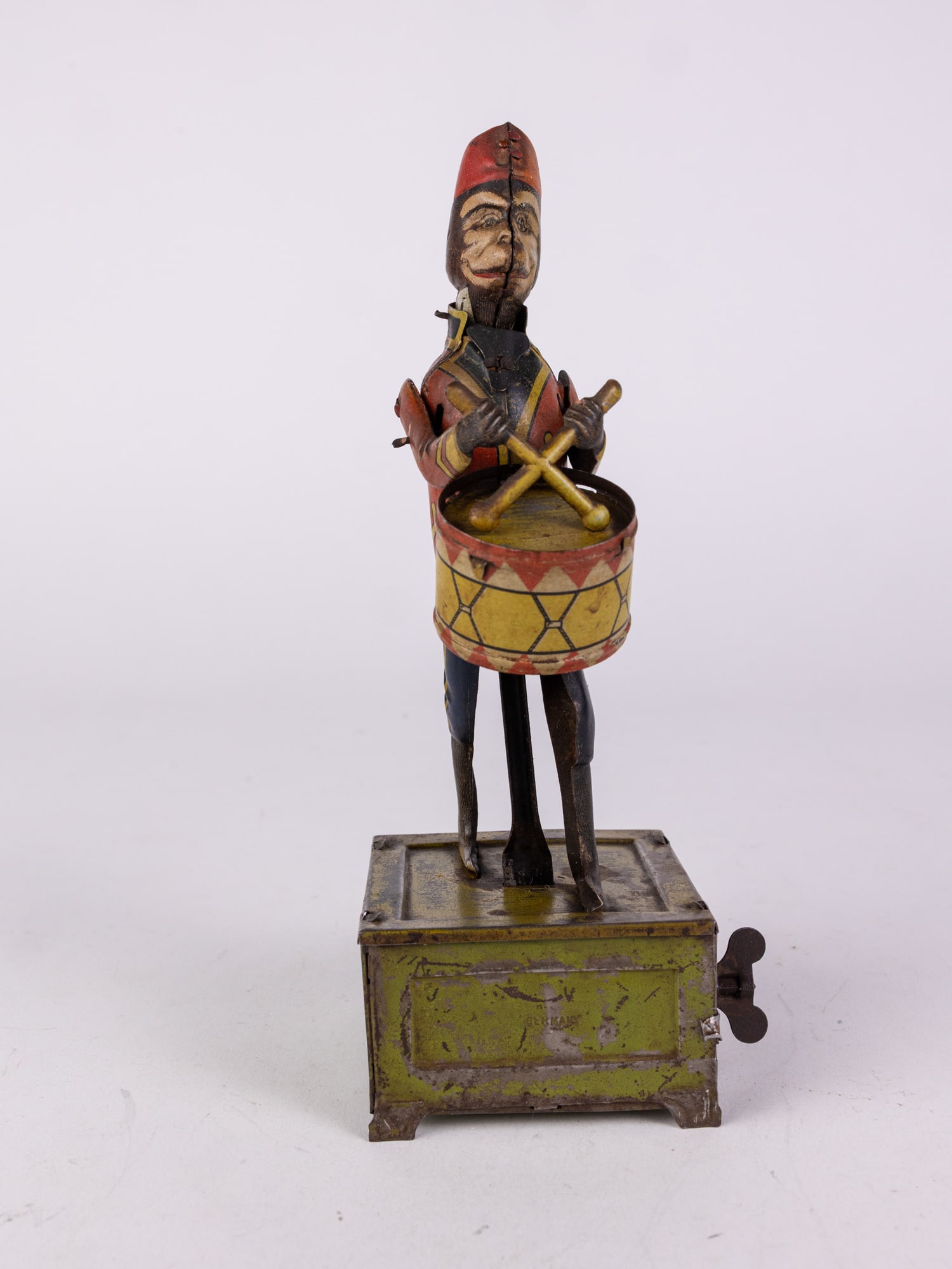 Distler Drumming Monkey Wind Up Tin Toy (1 of 6)