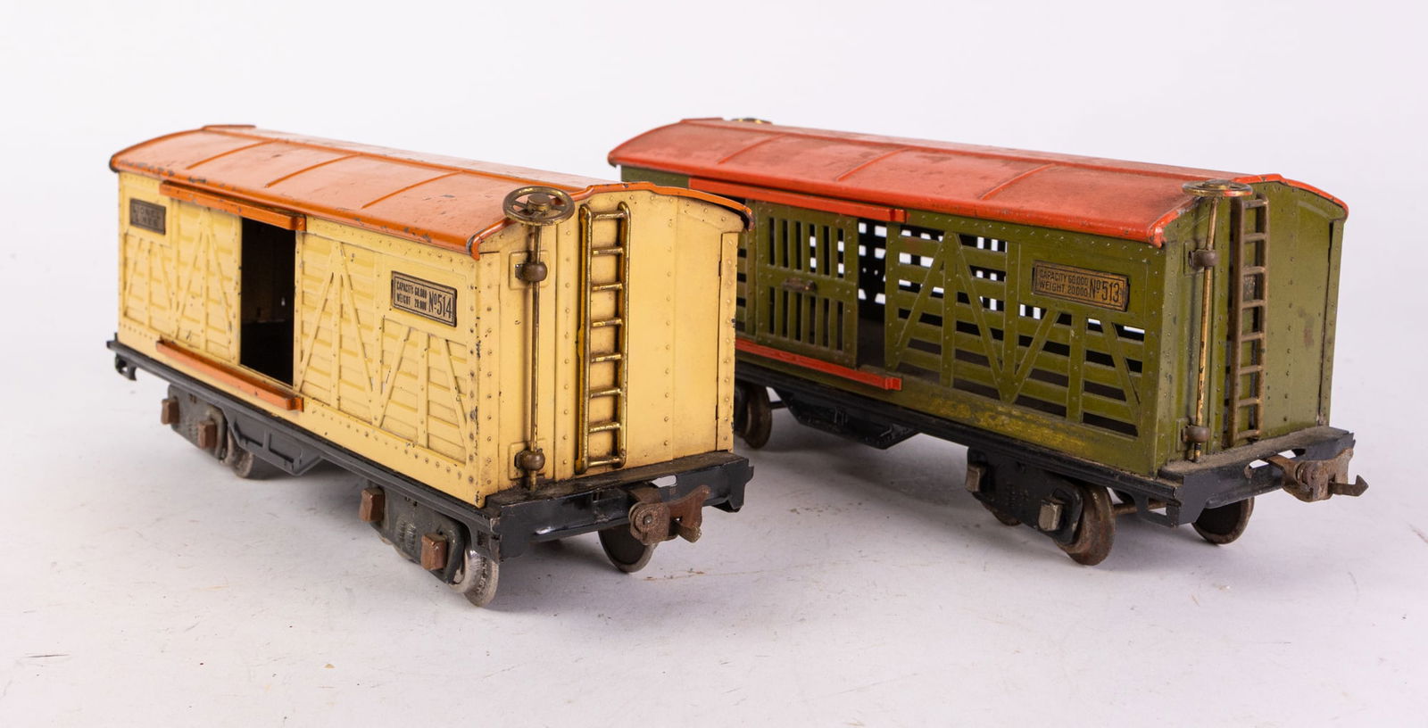 Lionel No. 514 and No. 513 Freight Cars (1 of 4)