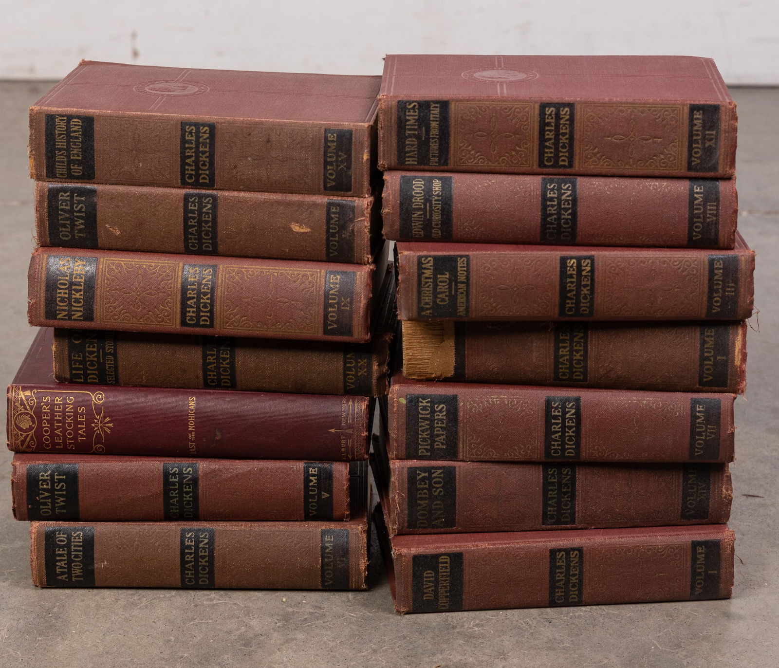 Books Inc. Early 20th Century Charles Dickens 14 Volume Set (1 of 10)