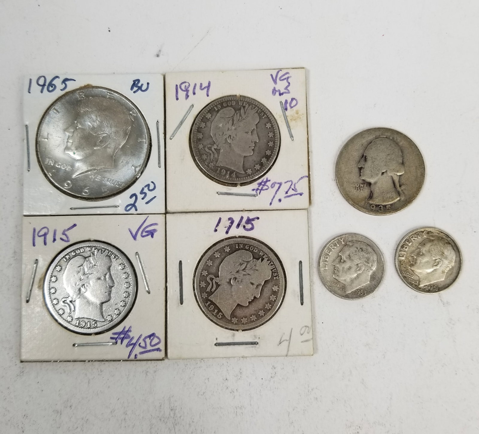 Seven Silver Coins (1 of 8)
