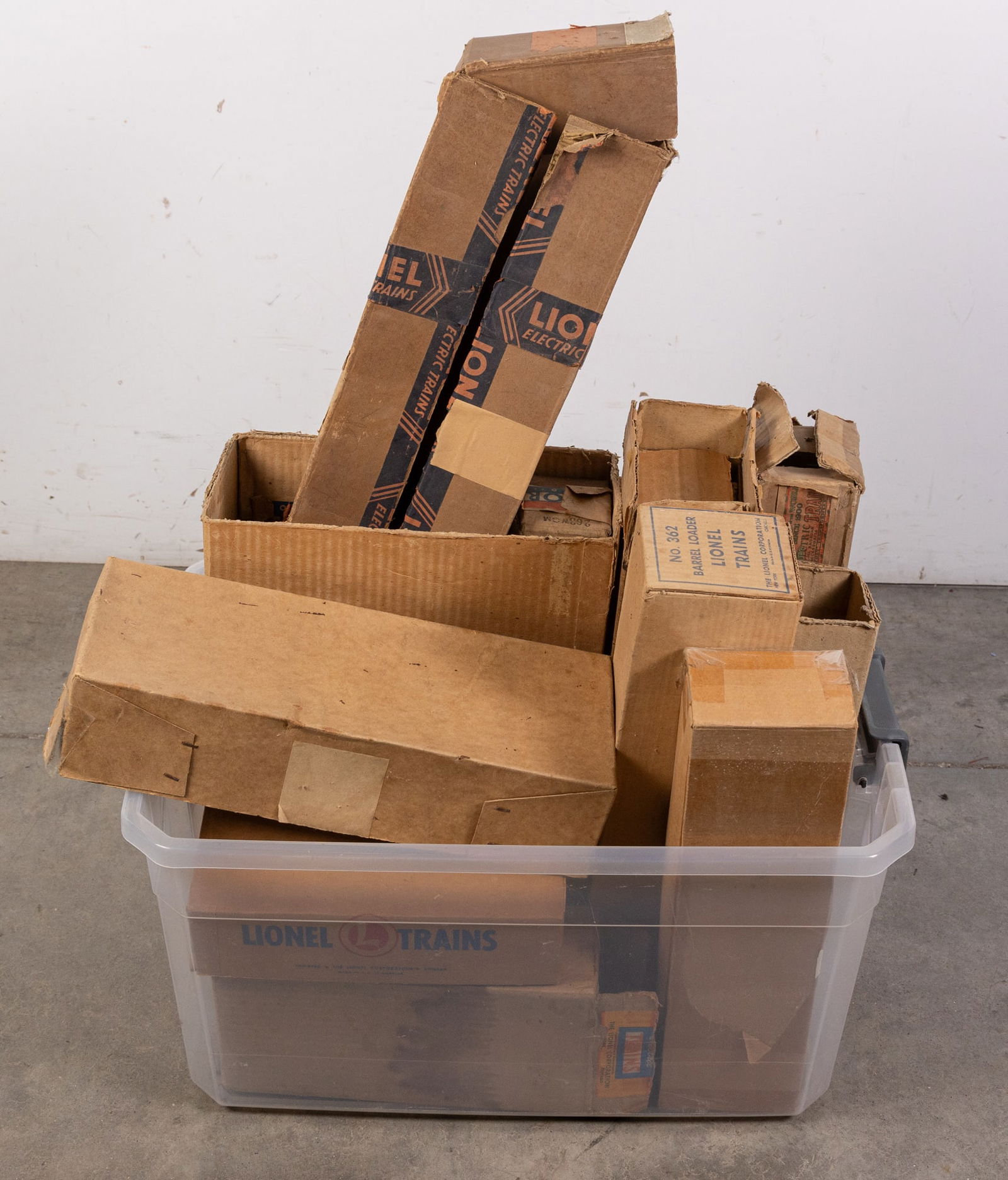 Lot of Vintage Lionel Empty Model Railroad Train Boxes (1 of 5)
