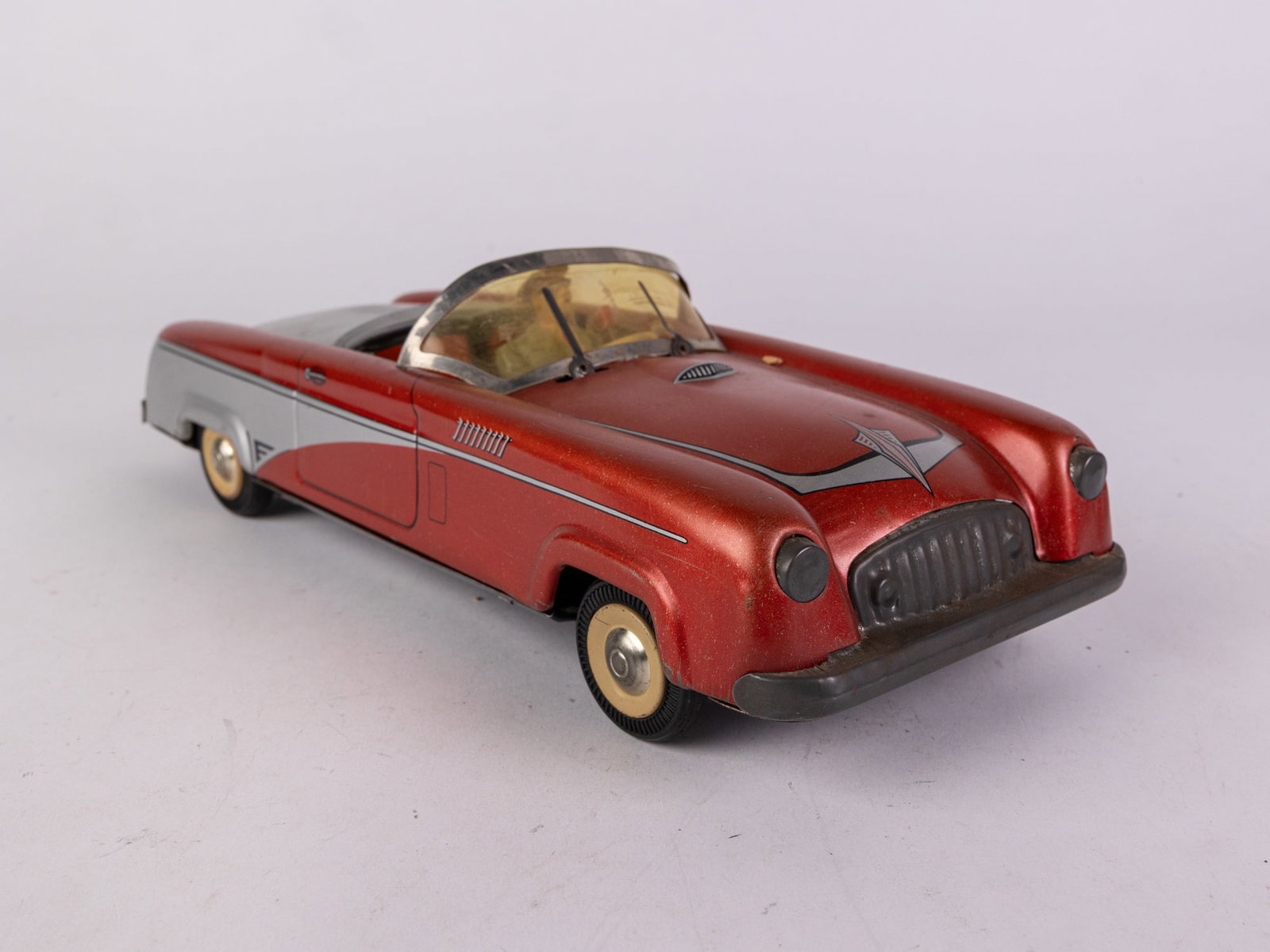 Philipp Niedermeier Germany Pressed Steel Ford Thunderbird Toy Car (1 of 8)