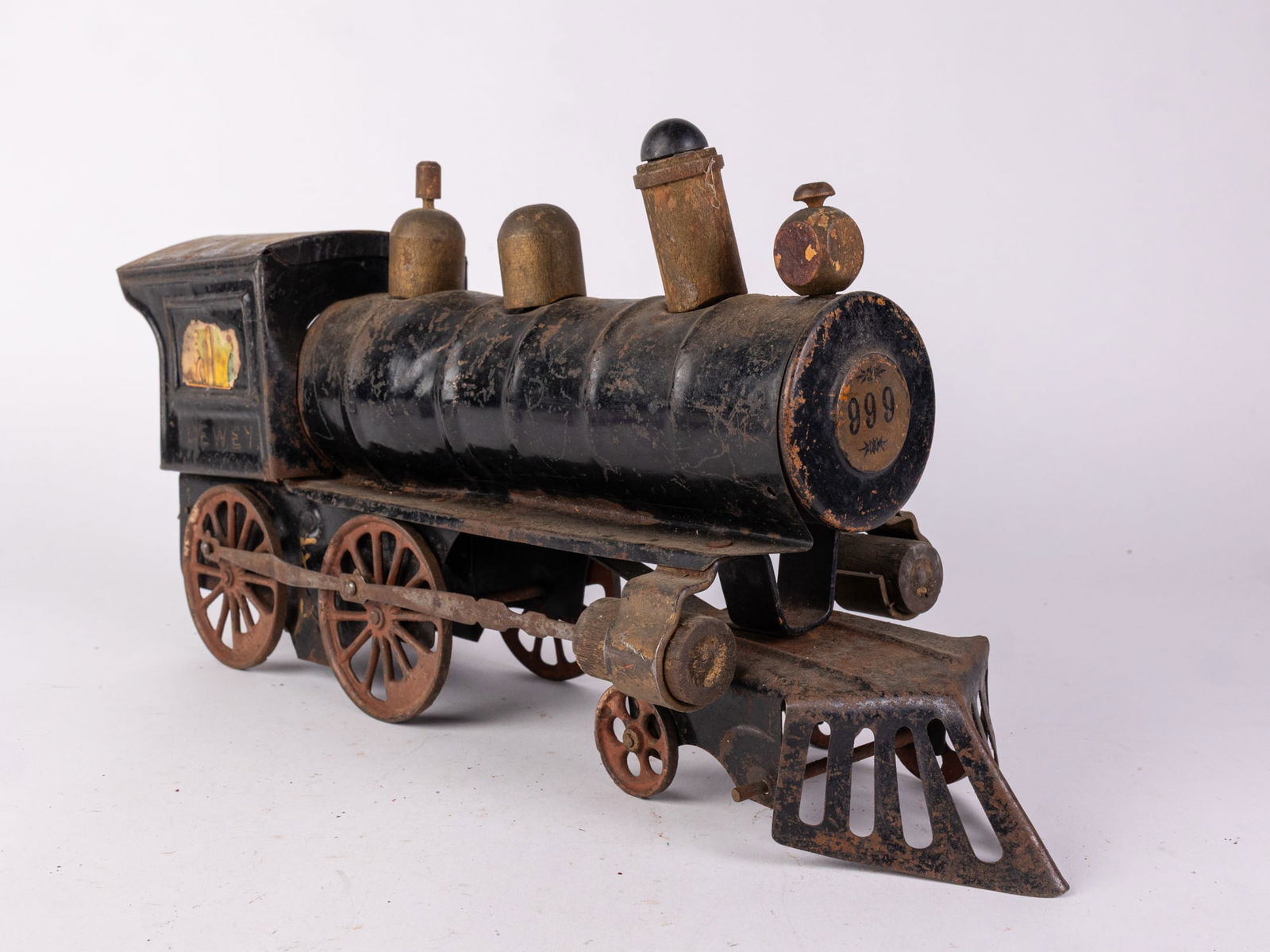 Converse "Dewey 999" Locomotive Metal Toy Train (1 of 10)