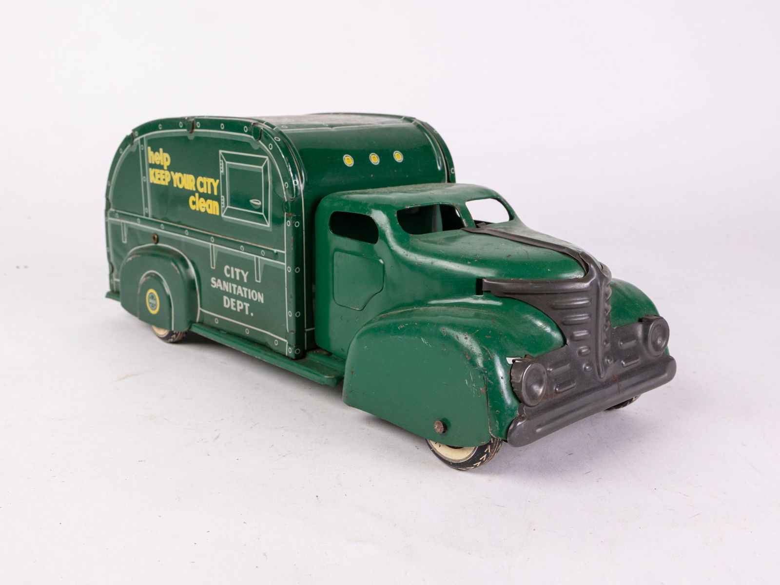 Marx City Sanitation Department Vintage Toy Metal Truck (1 of 5)