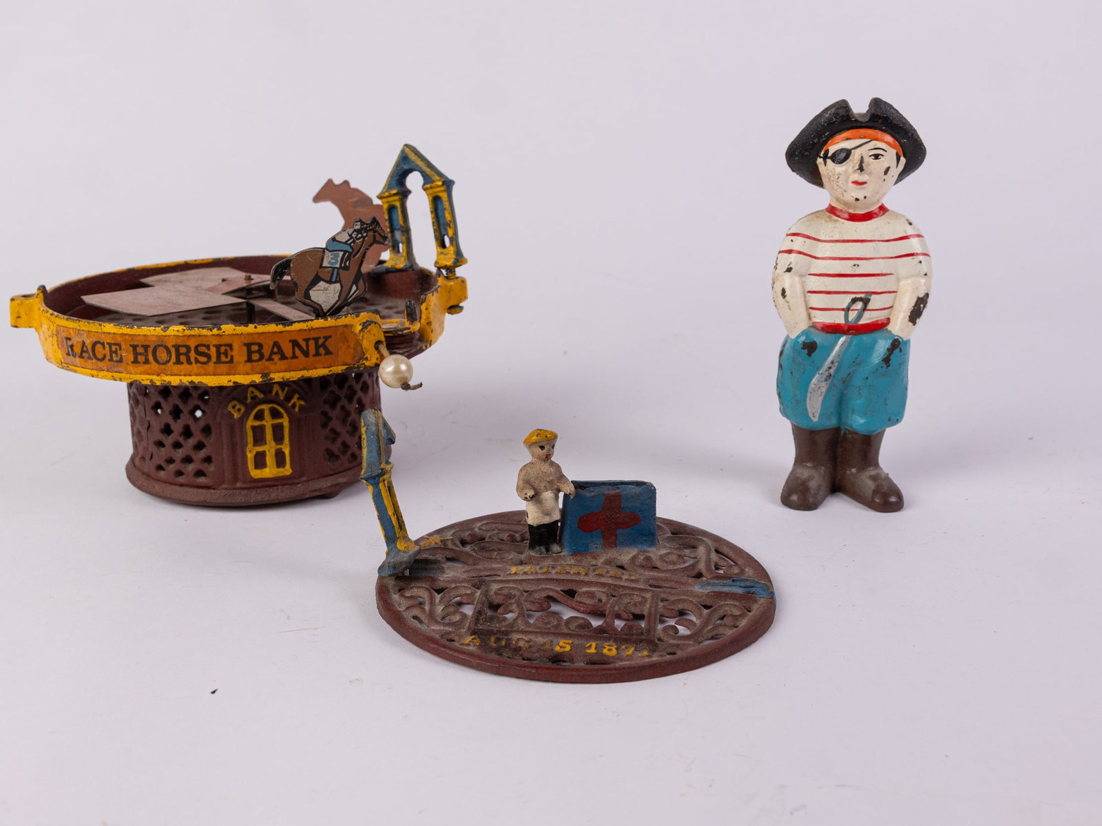 Two Cast Iron Banks (1 of 5)