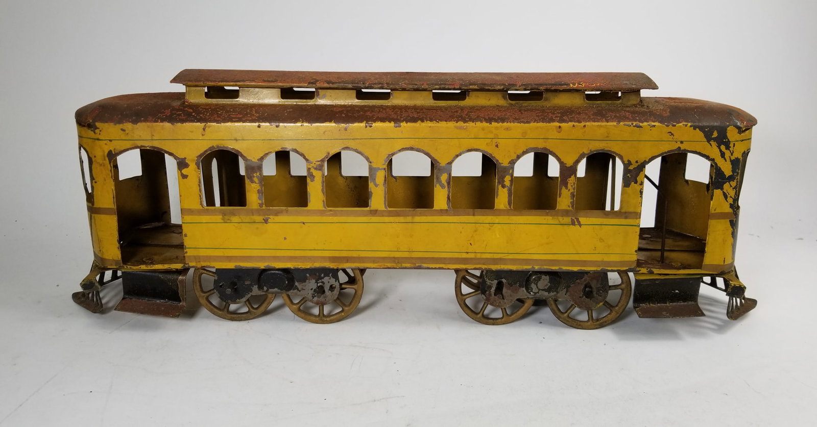 Antique Dayton Tin Trolley Hill Climber (1 of 5)