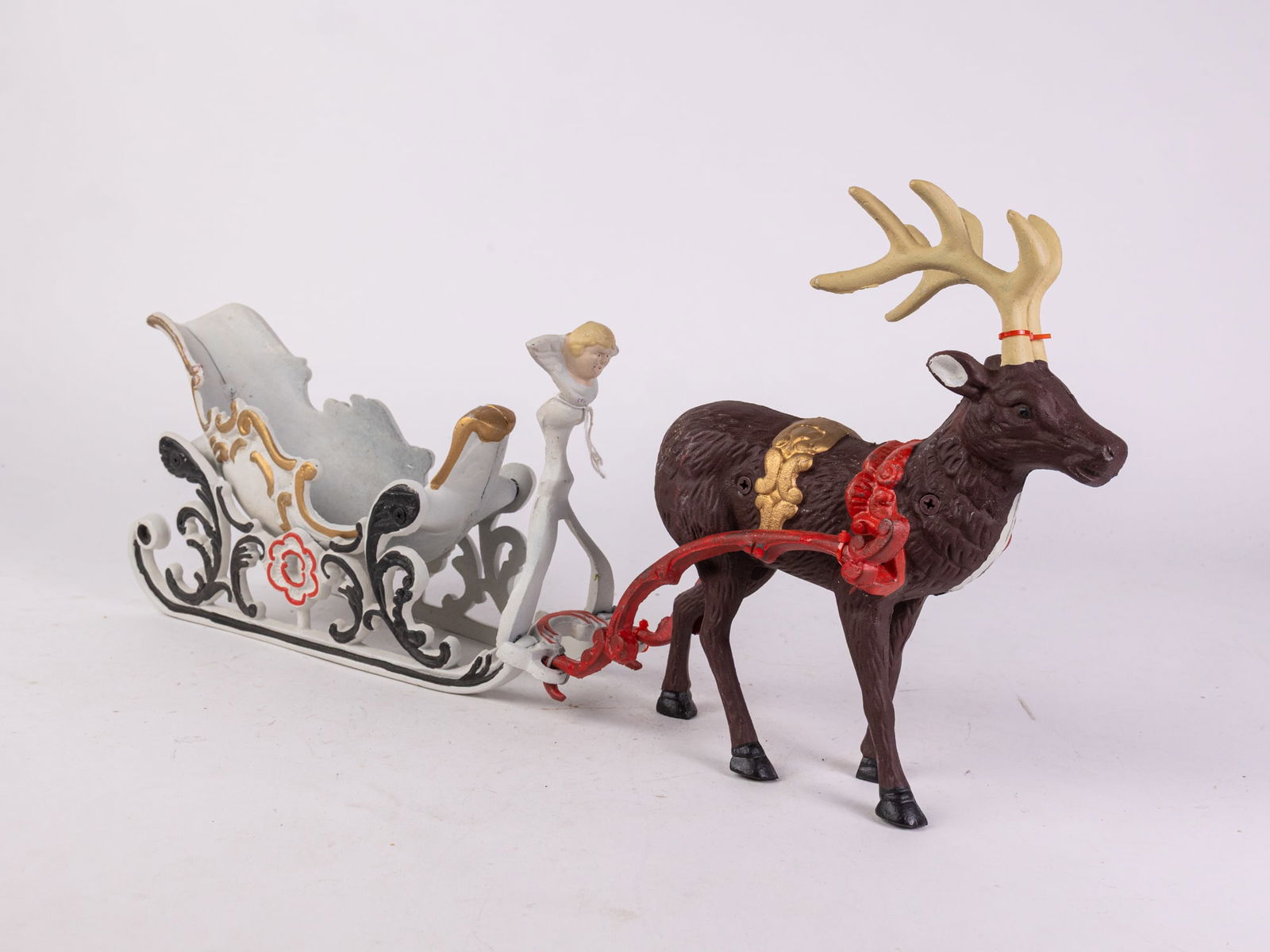 Cast Iron Holiday Reindeer & Sled: Cast Iron Holiday Reindeer & Sled Literature Brooks Auction – Online Auction Terms & Conditions ——————————————