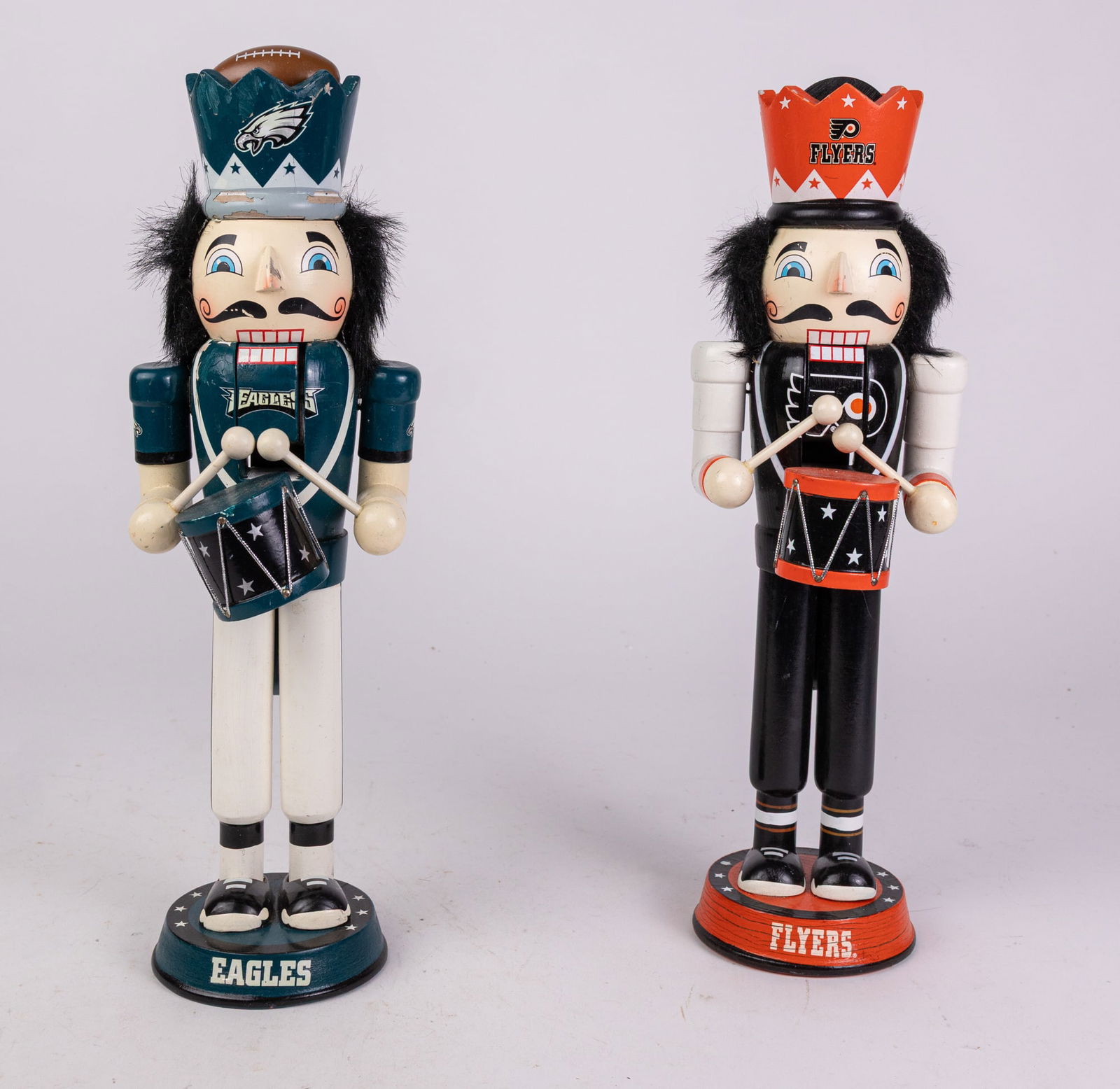 Philadelphia Eagles & Flyers Holiday Nutcrackers (1 of 3)