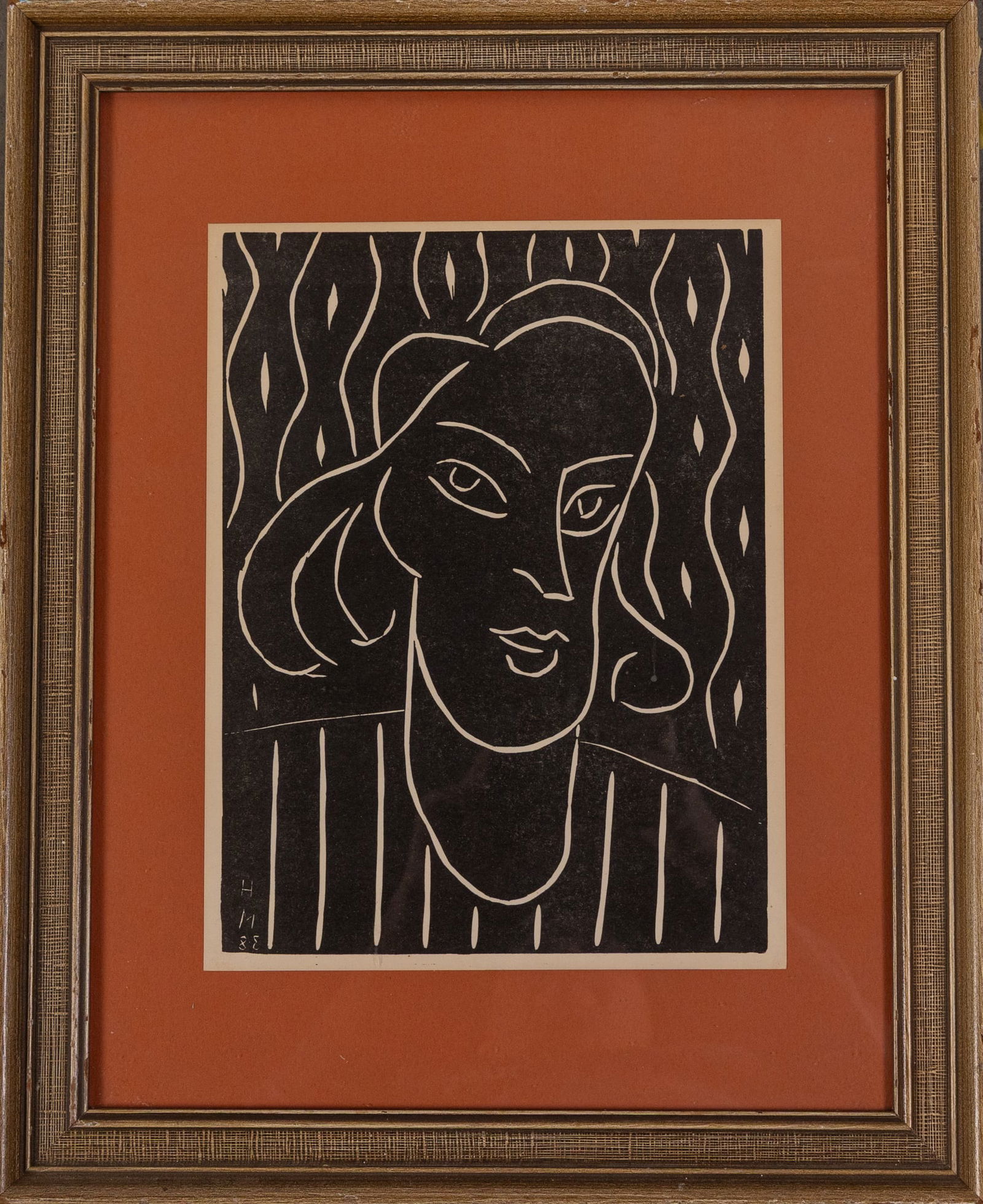 Henri Matisse (1869-1954) | "Teeny": 1959 Edition, Linocut Size 20" x 16" Literature BROOKS AUCTION WILL RE-OPEN JANUARY 5TH FOR PREVIEW All Inquiries will be adressed when we returnQuestions? Call the office at (856) 694-2960 or emai