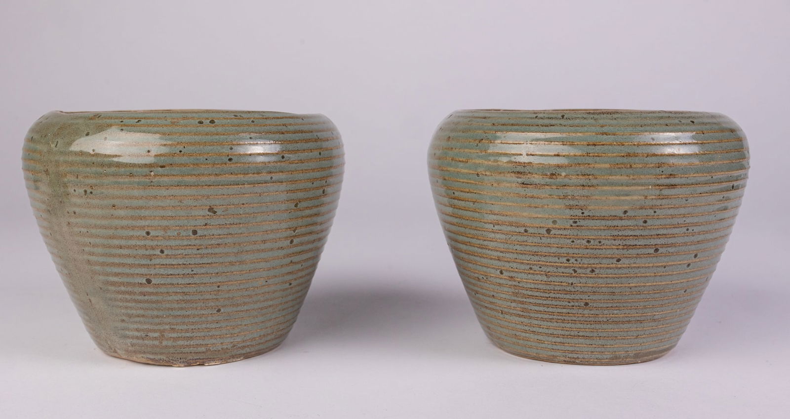 Zanesville | Pair of Stoneage Modern Planters (1 of 7)
