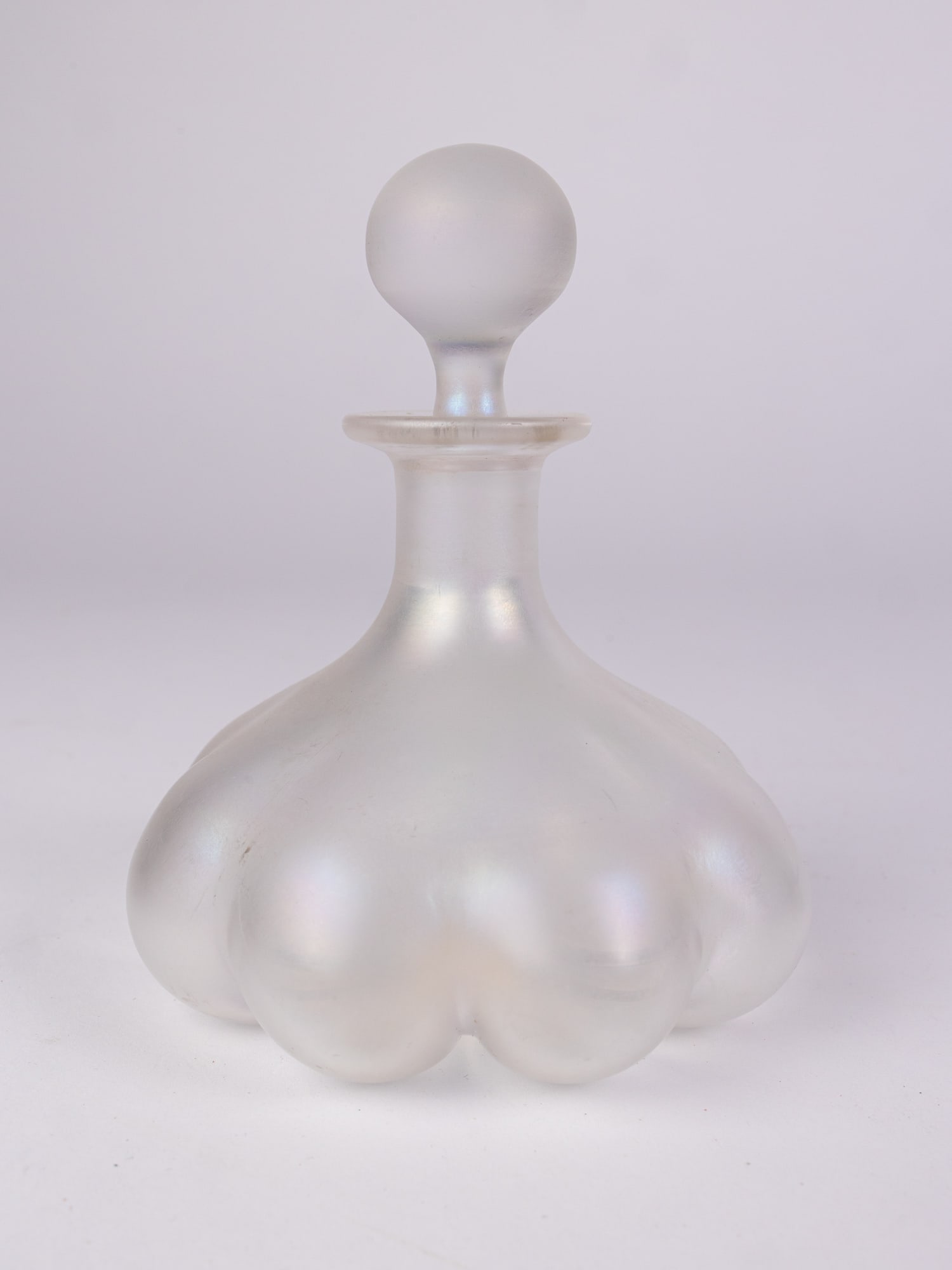 Steuben | Iridescent Verre De Soie Perfume Bottle (1 of 5)
