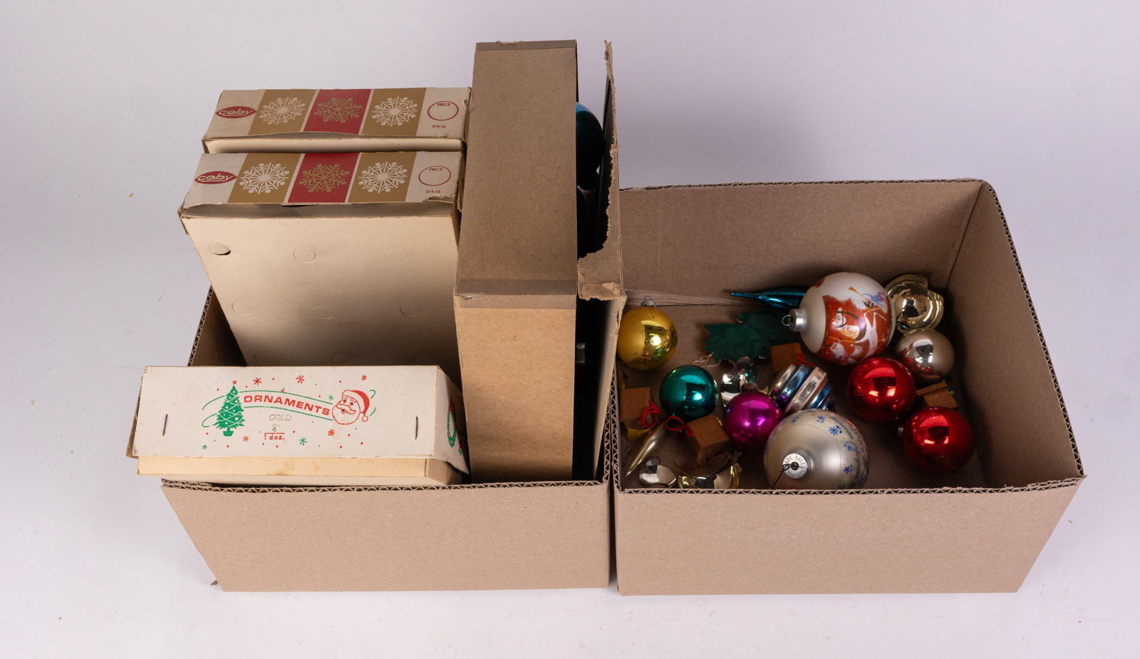 Vintage Christmas Ornaments: Vintage Christmas Ornaments Size 7" x 12" x 12" Literature Brooks Auction – Online Auction Terms & Conditions ————————————