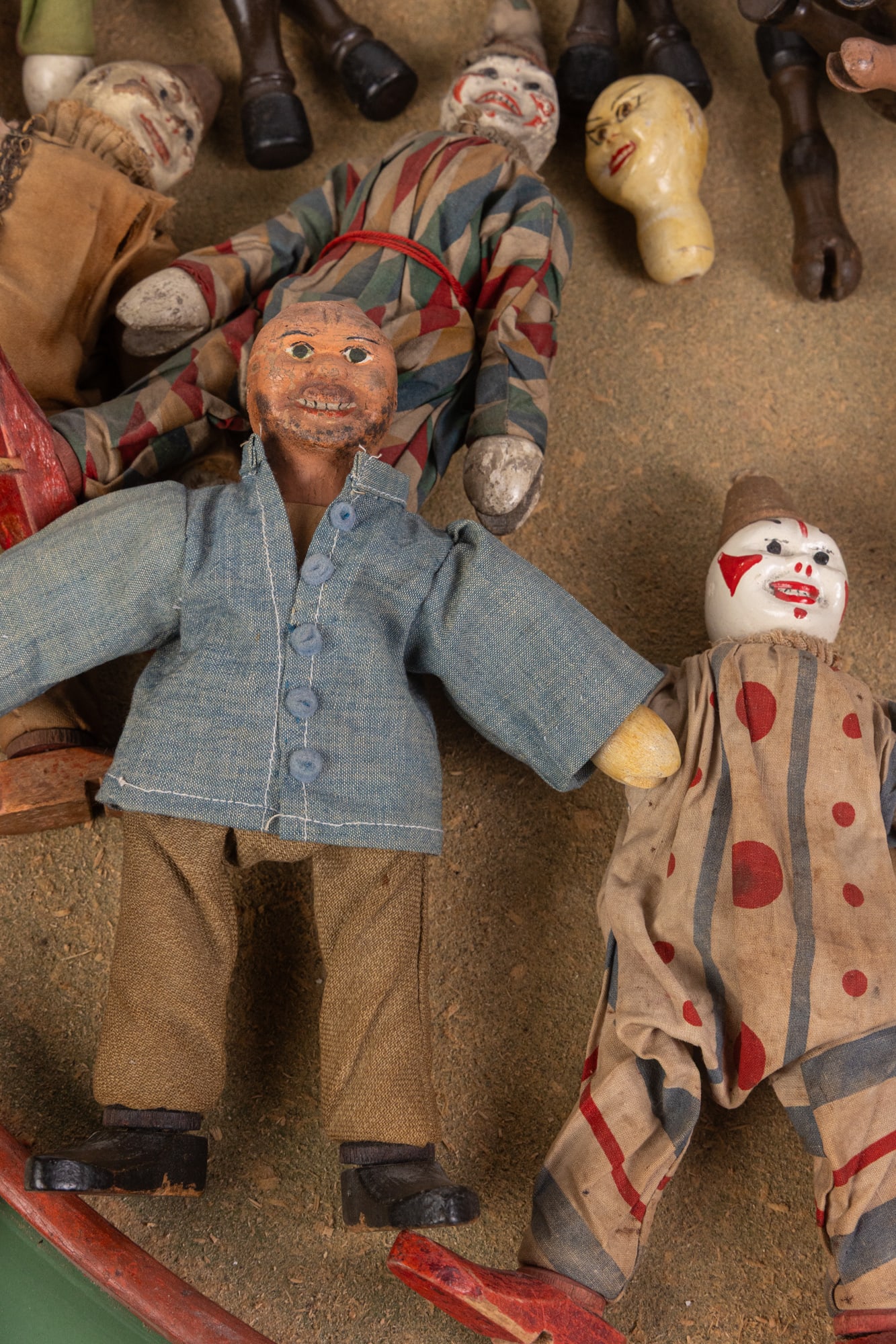 Large Pre-War "Schoenhut Humpty Dumpty Circus" Set - 3