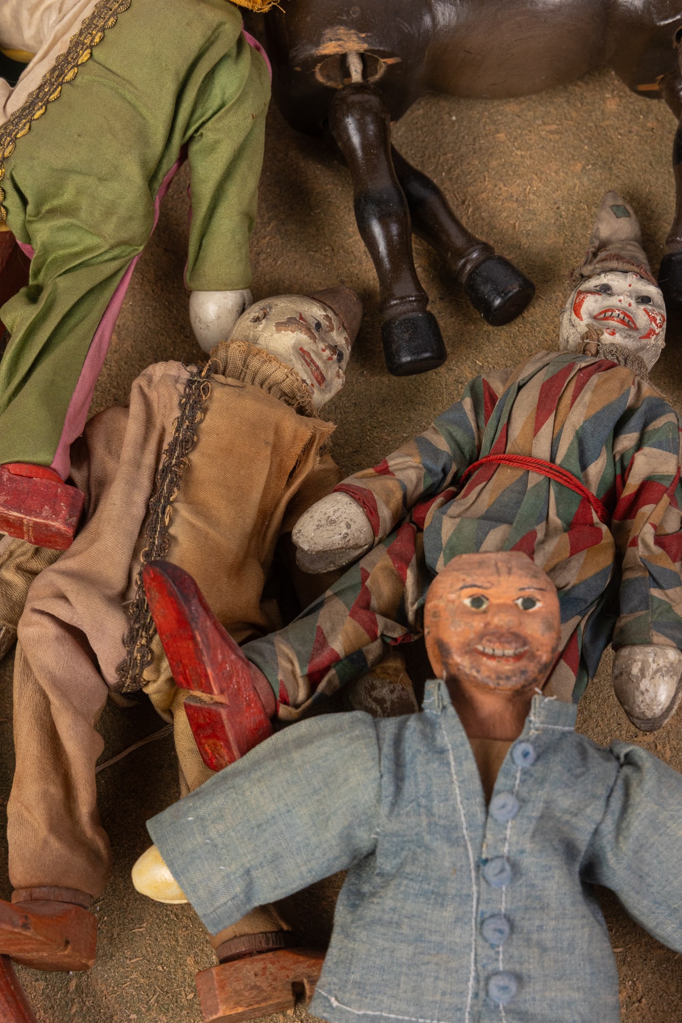 Large Pre-War "Schoenhut Humpty Dumpty Circus" Set - 4